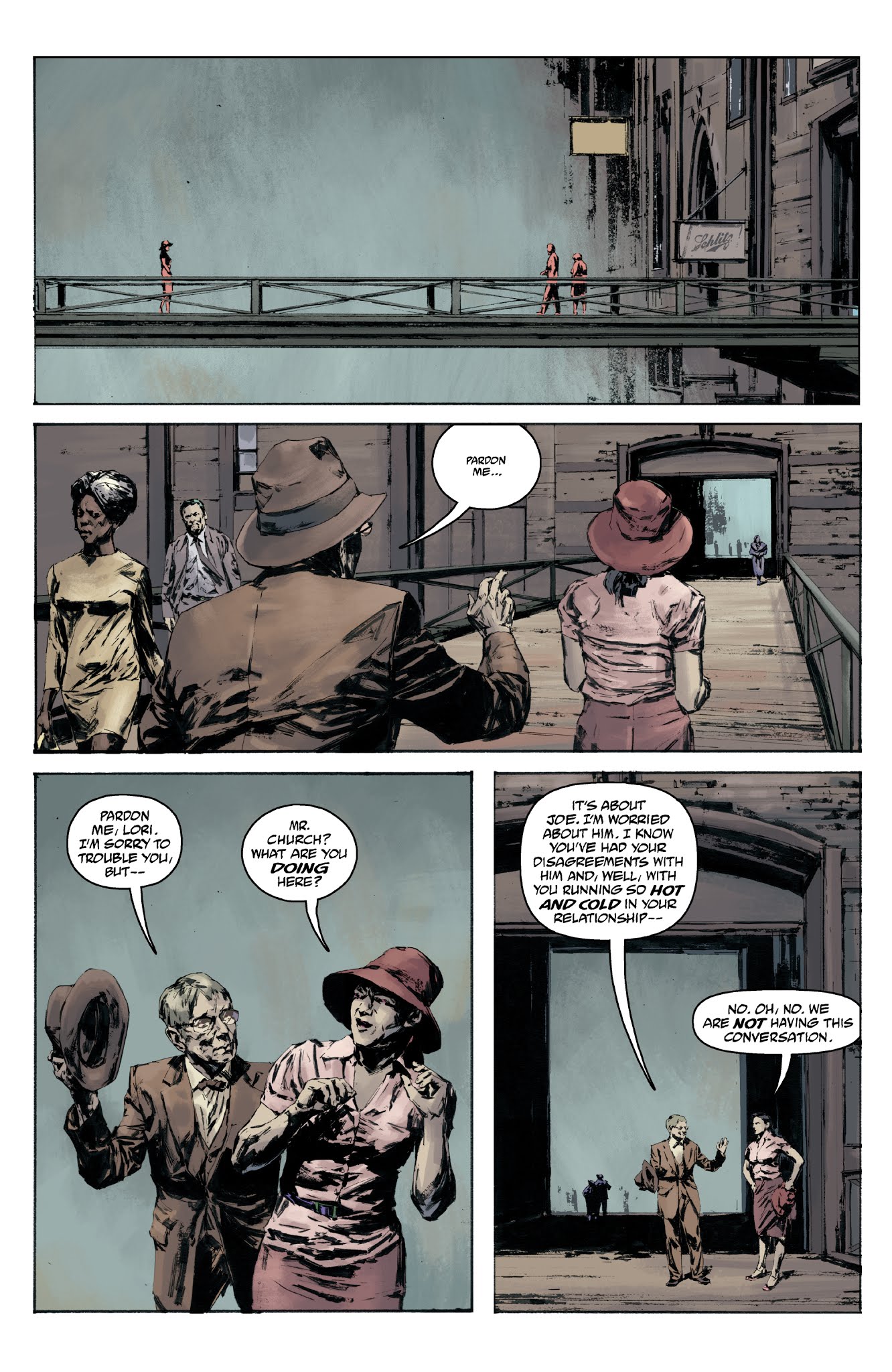 Read online Joe Golem: Occult Detective--Flesh and Blood comic -  Issue #2 - 5