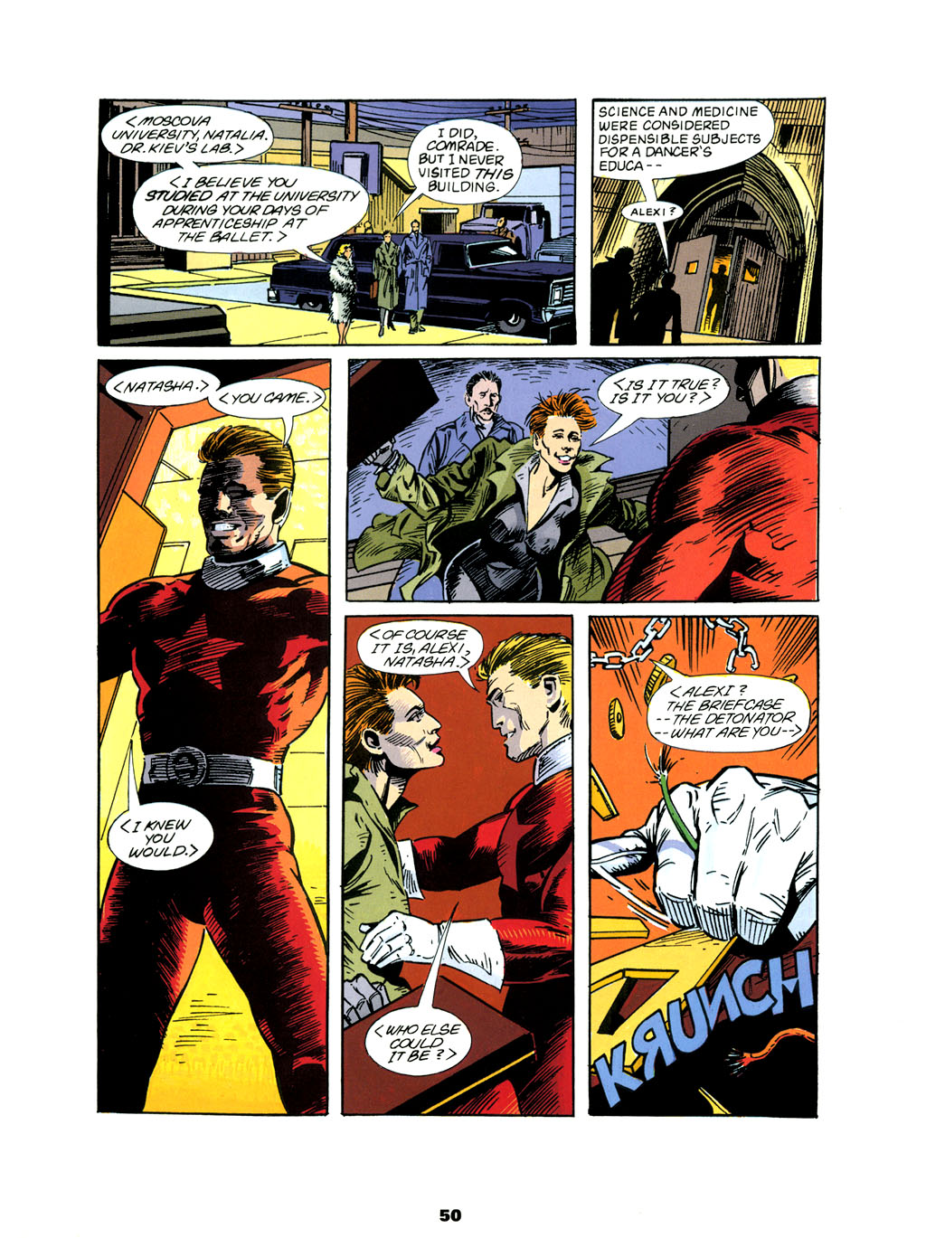 Read online Marvel Graphic Novel comic -  Issue #61 - Black Widow - The Coldest War - 51