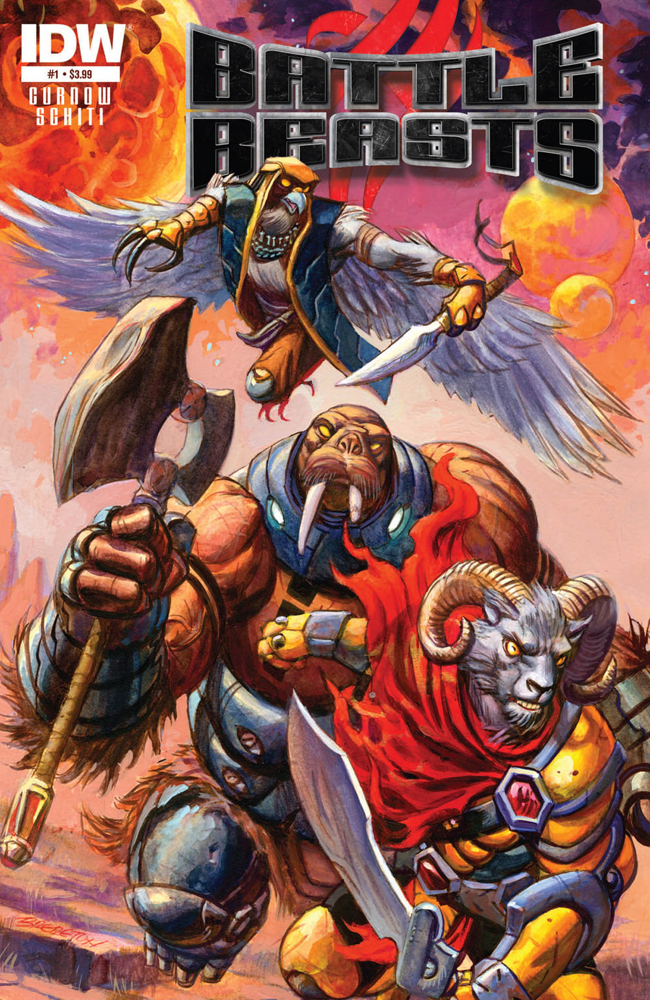 Read online Battle Beasts comic -  Issue #1 - 1