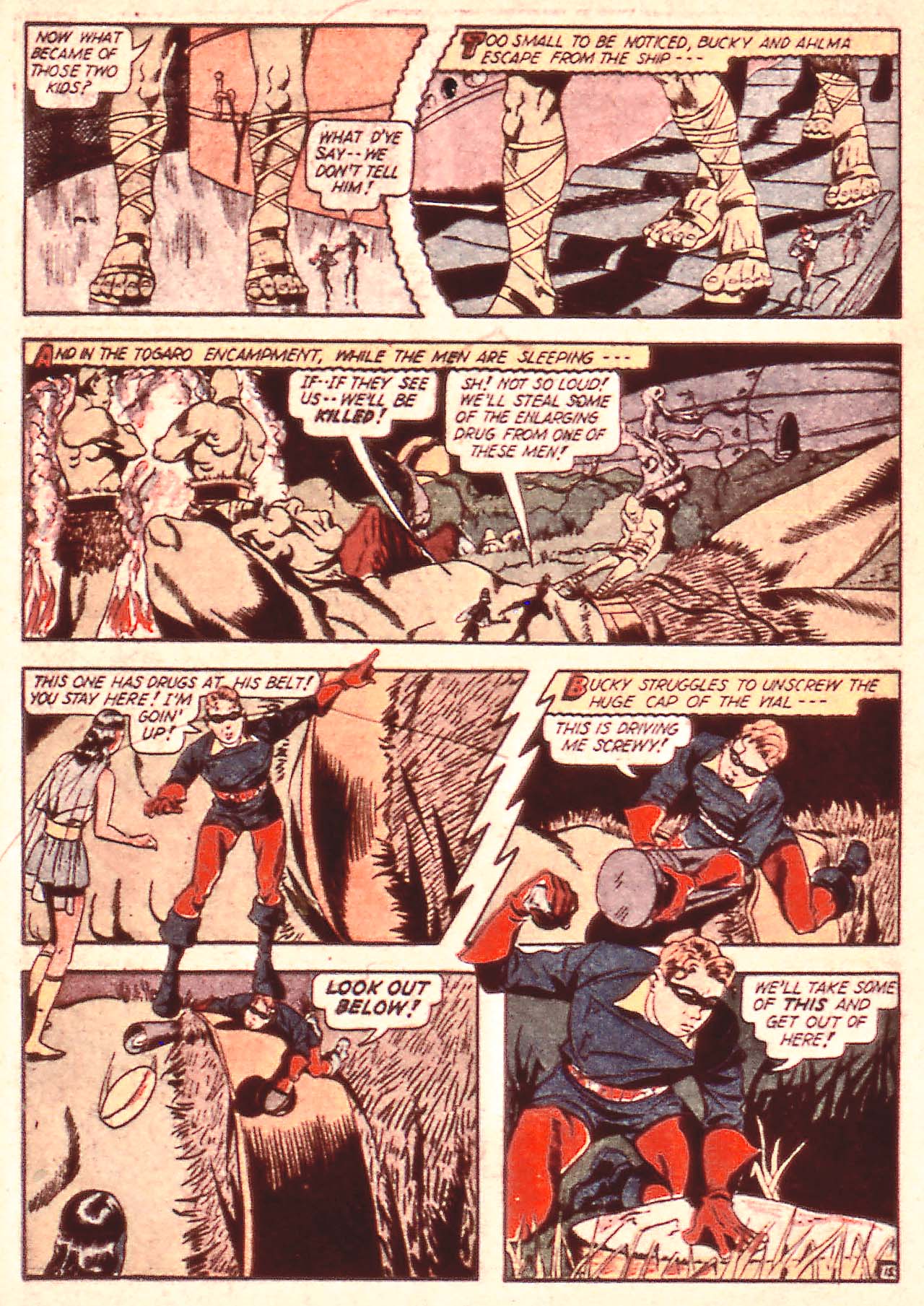 Read online Captain America Comics comic -  Issue #26 - 17