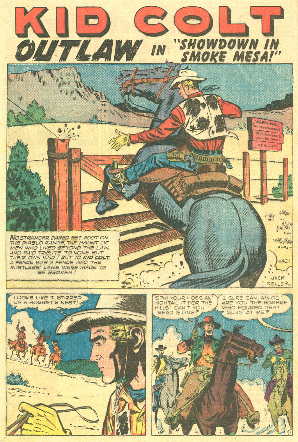 Read online Kid Colt Outlaw comic -  Issue #65 - 16