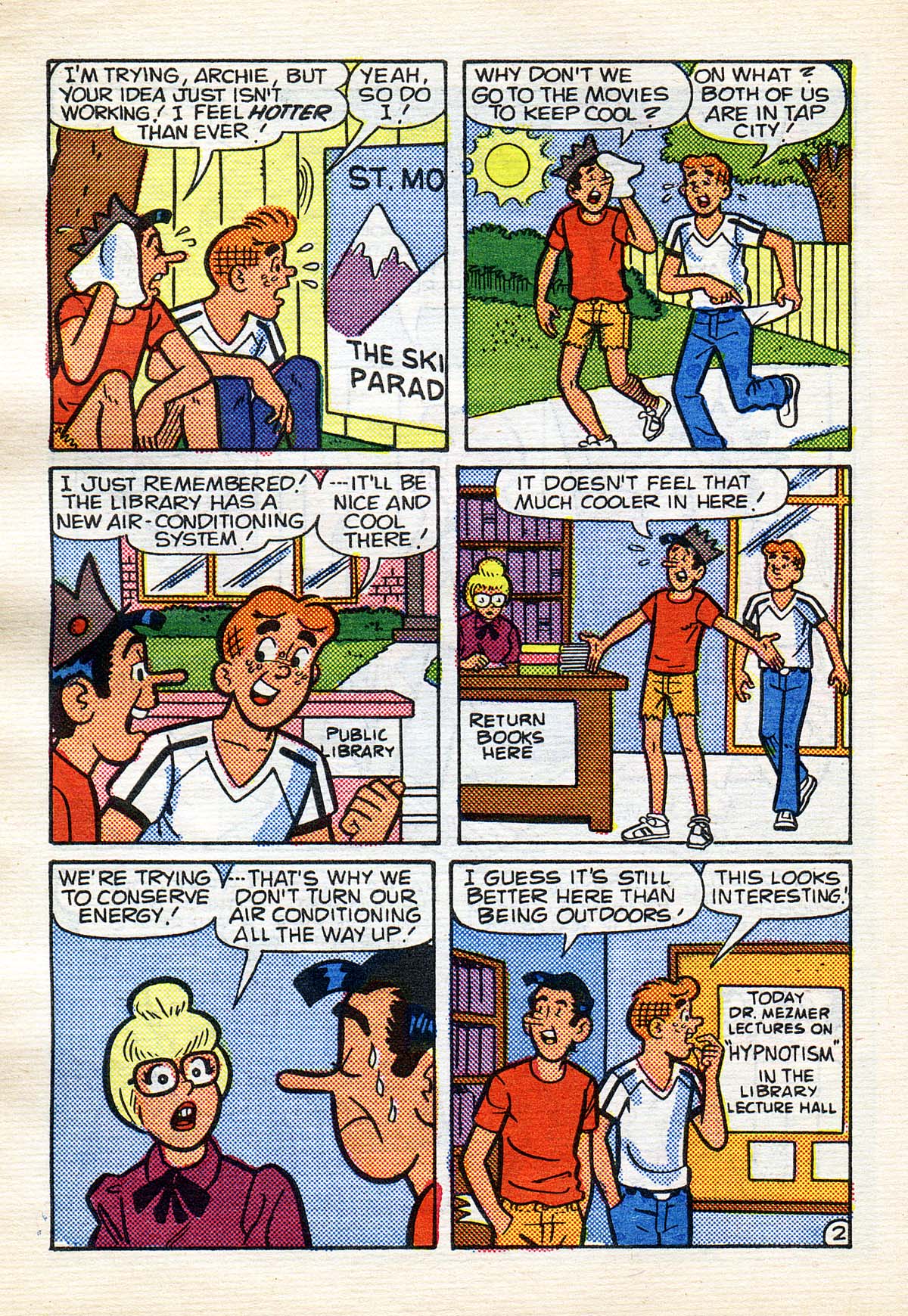 Read online Archie Annual Digest Magazine comic -  Issue #55 - 99