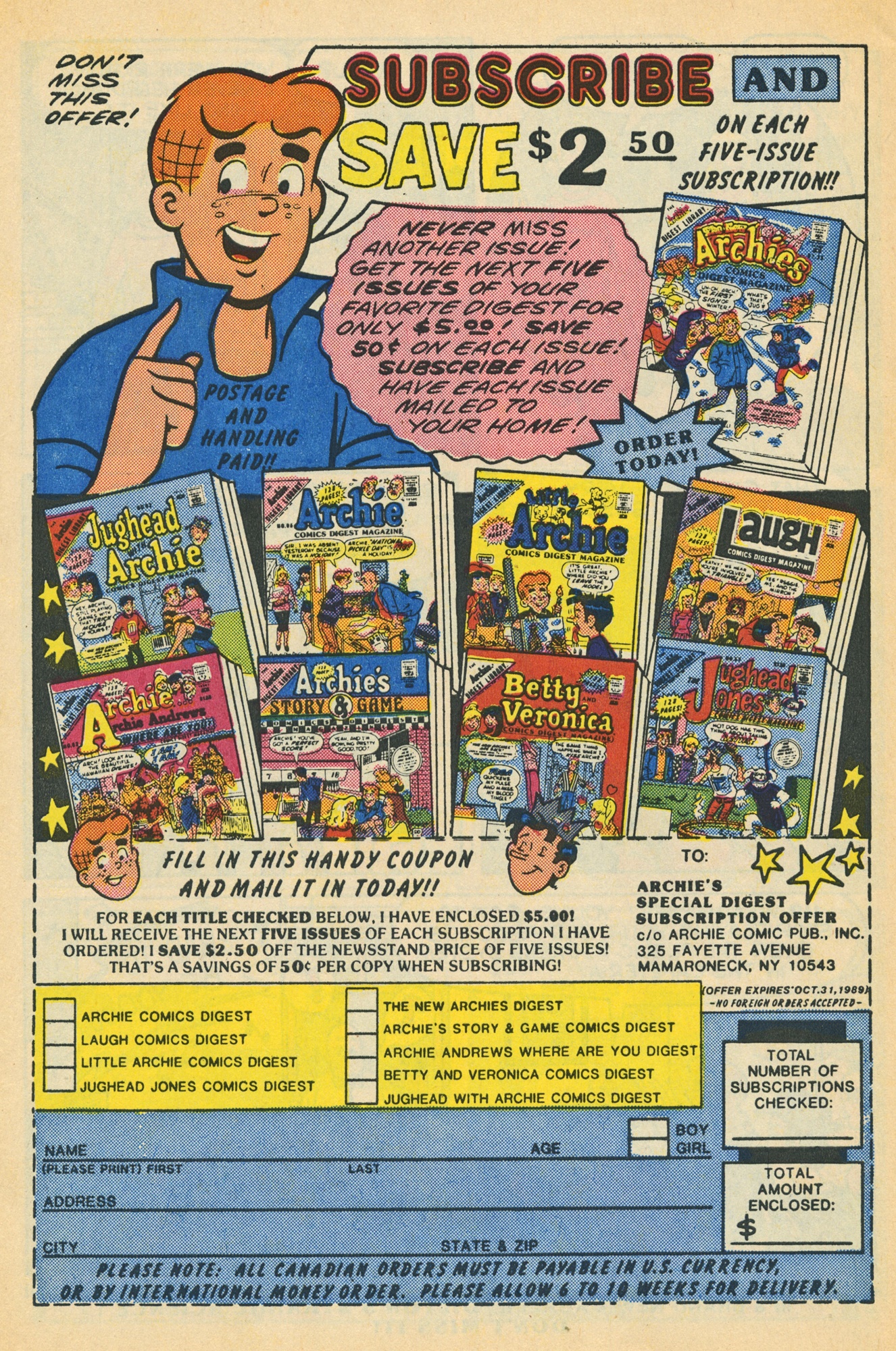 Read online Archie Giant Series Magazine comic -  Issue #595 - 34