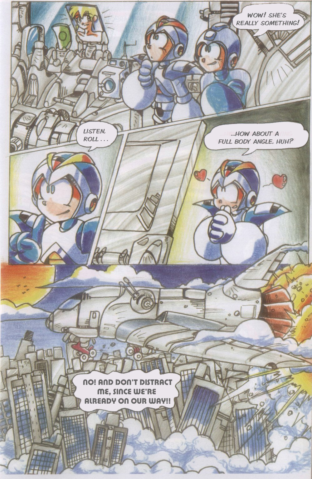 Read online Novas Aventuras de Megaman comic -  Issue #6 - 9