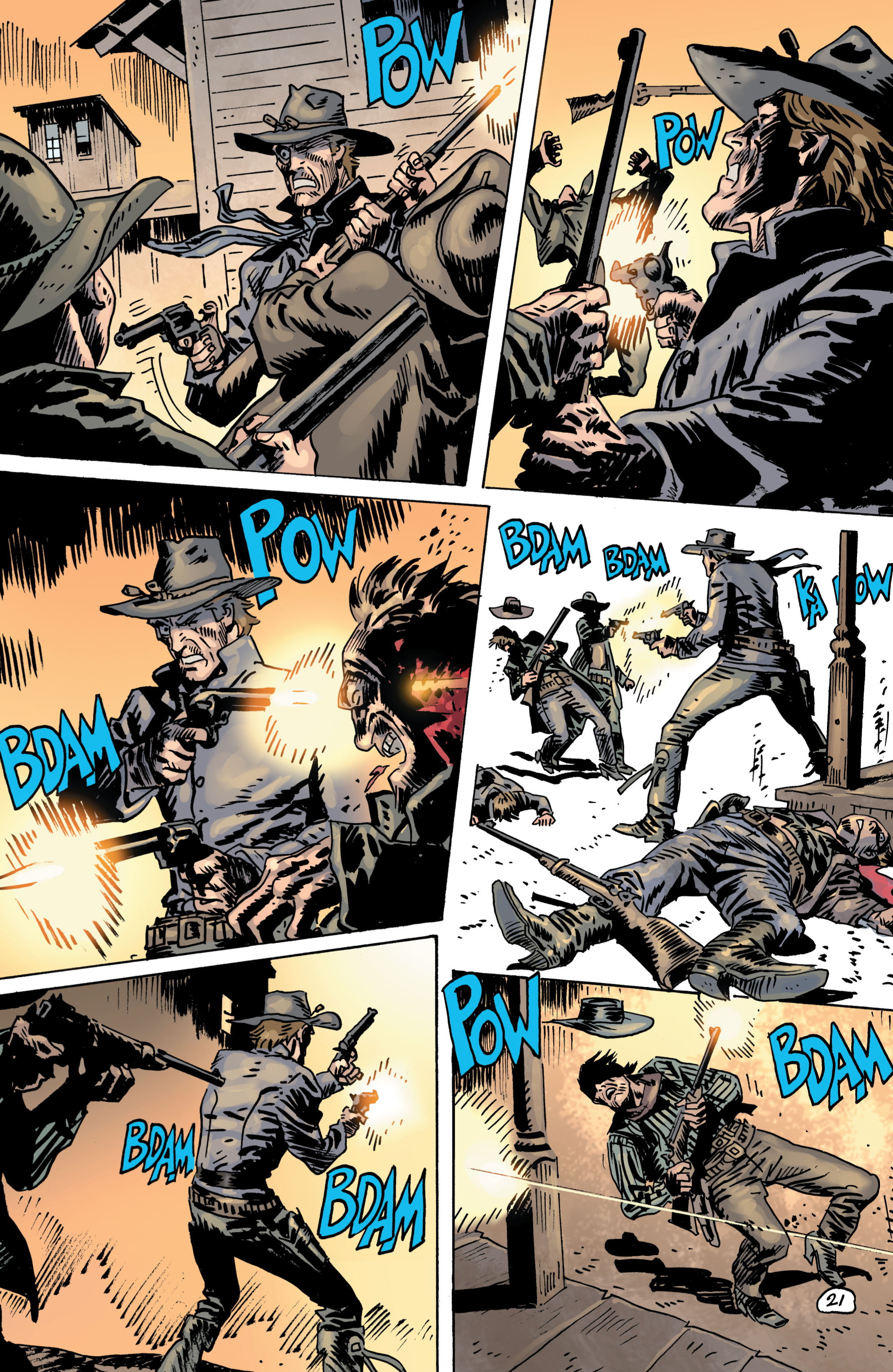 Read online Jonah Hex (2006) comic -  Issue #14 - 22
