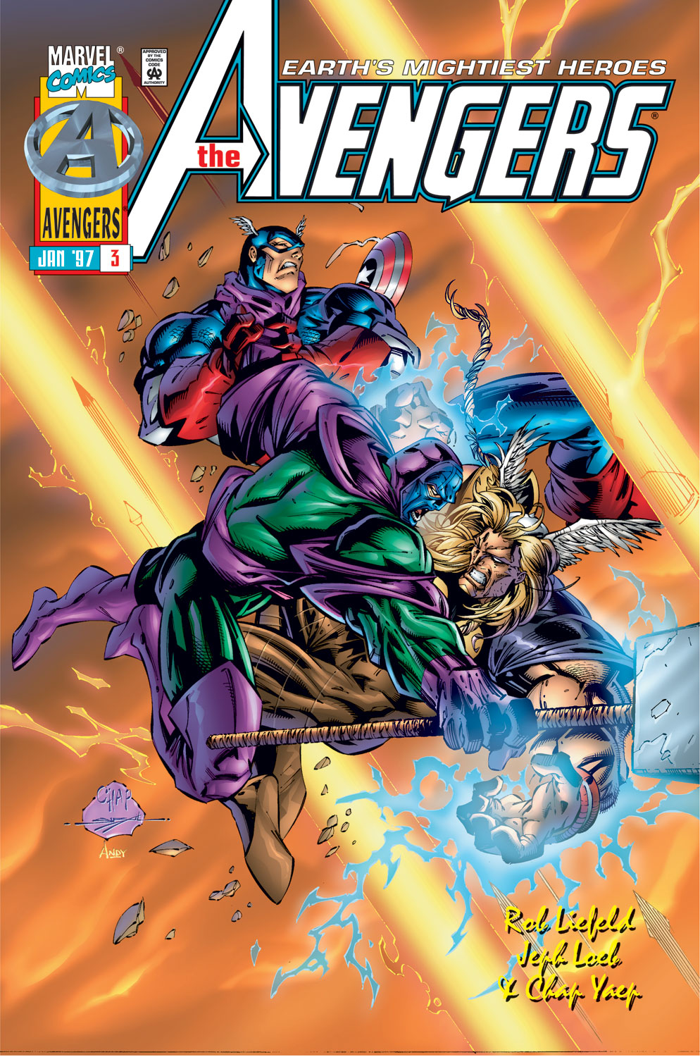 Read online Avengers (1996) comic -  Issue #3 - 1