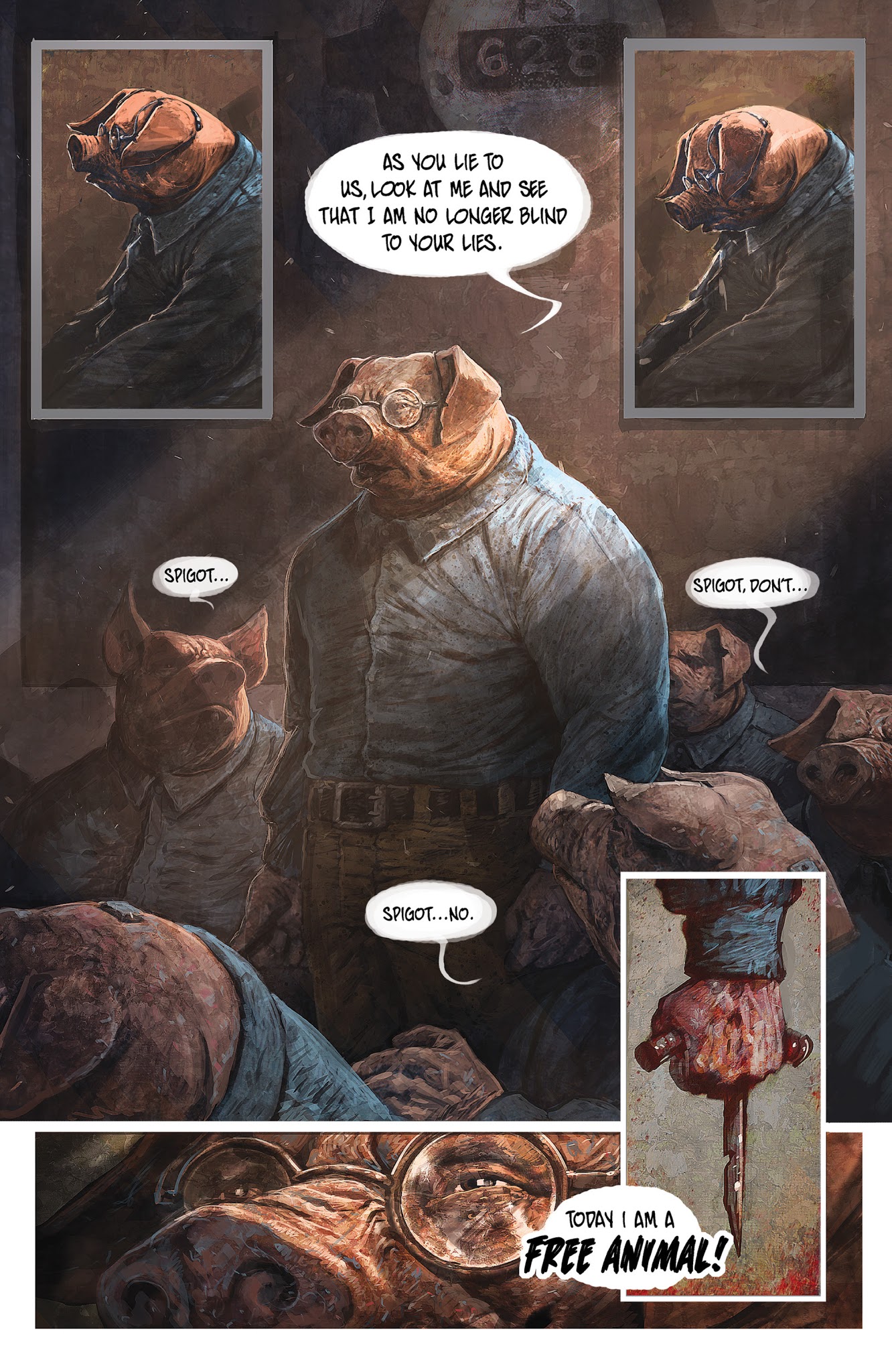 Read online Oink: Heaven's Butcher comic -  Issue # TPB - 19