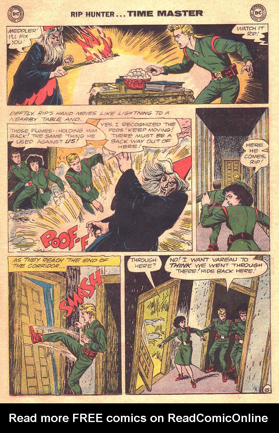 Read online Rip Hunter...Time Master comic -  Issue #17 - 19