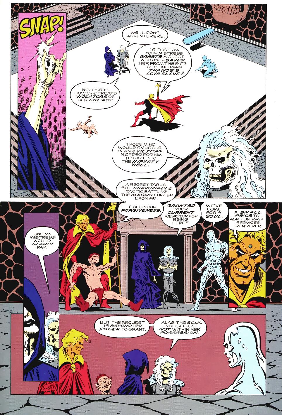Read online Silver Surfer/Warlock: Resurrection comic -  Issue #2 - 17