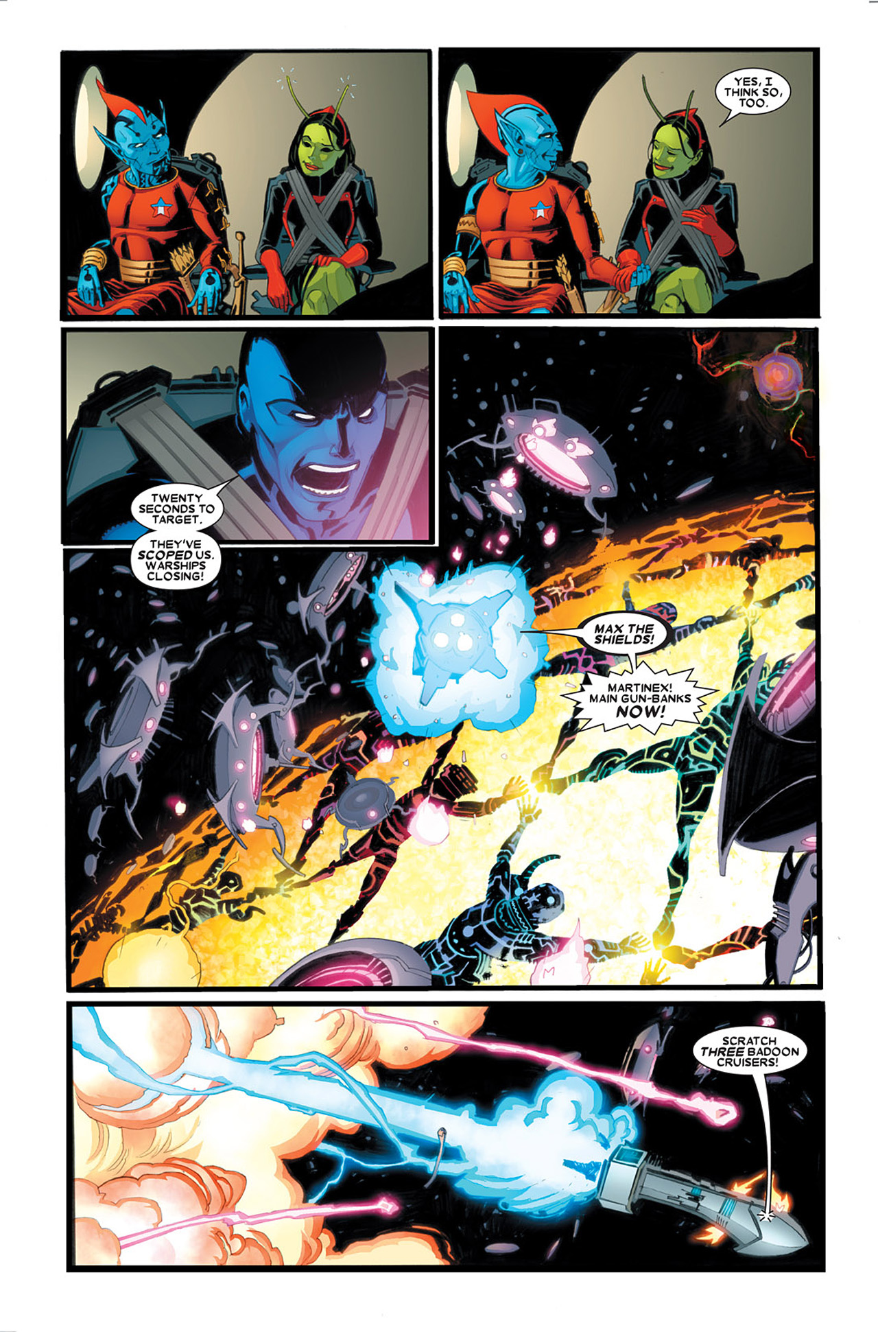 Read online Guardians of the Galaxy (2008) comic -  Issue #16 - 17