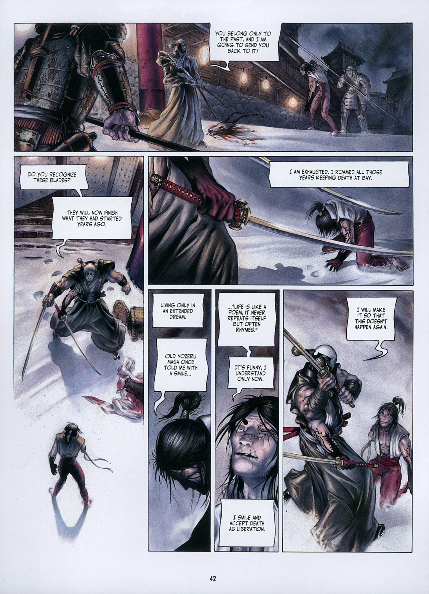 Read online Legend of the Scarlet Blades comic -  Issue # TPB - 43