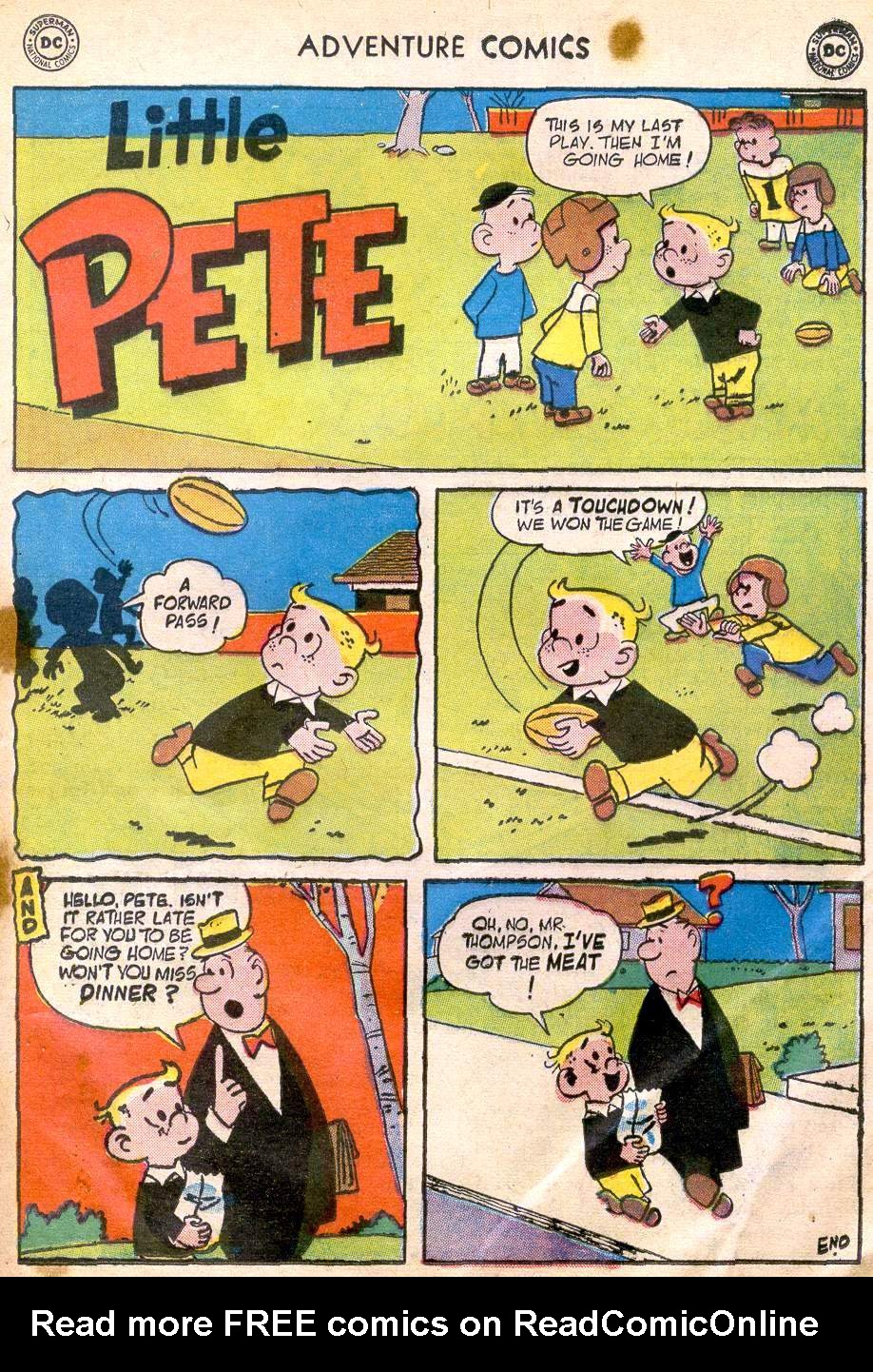 Read online Adventure Comics (1938) comic -  Issue #242 - 25