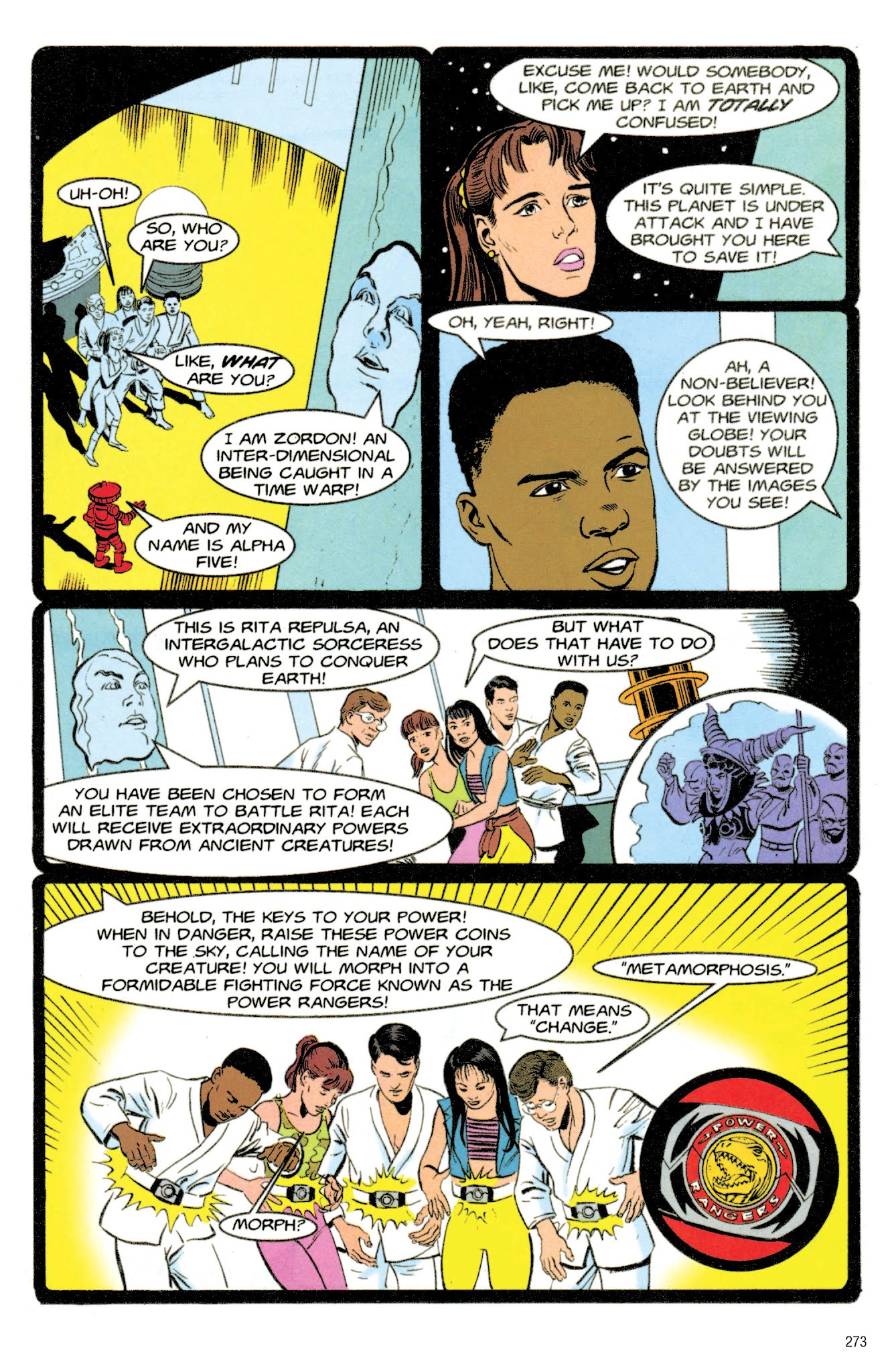 Read online Mighty Morphin Power Rangers Archive comic -  Issue # TPB 1 (Part 3) - 73
