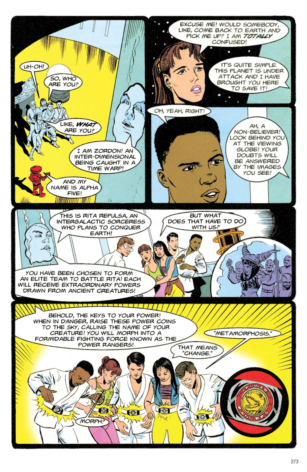 Mighty Morphin Power Rangers Archive issue TPB 1 (Part 3) - Page 73