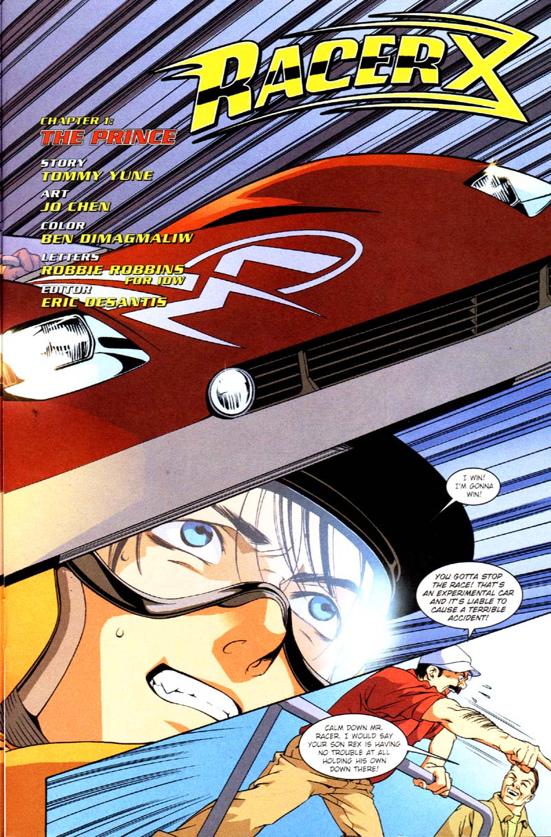 Read online Racer X comic -  Issue #1 - 8