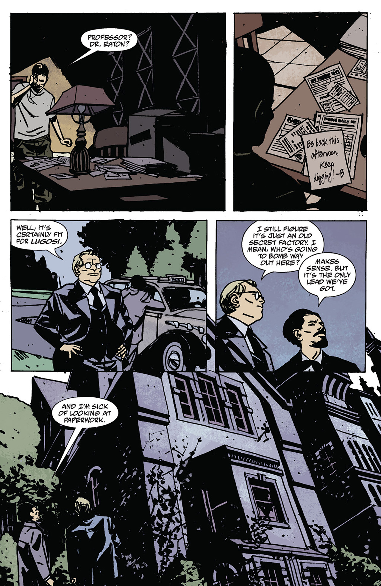 Read online B.P.R.D.: 1946 comic -  Issue #1 - 21