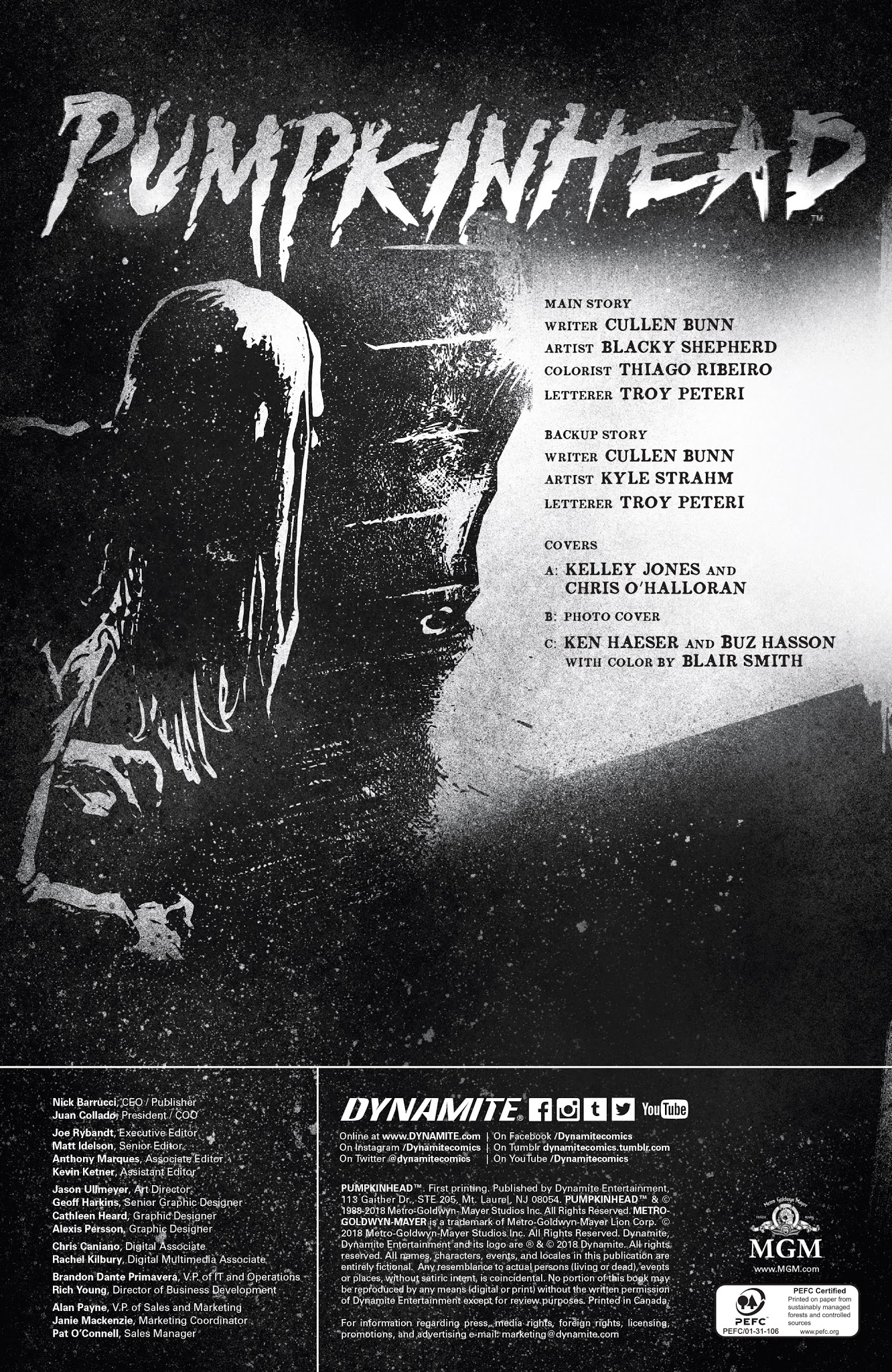 Read online Pumpkinhead comic -  Issue #1 - 2