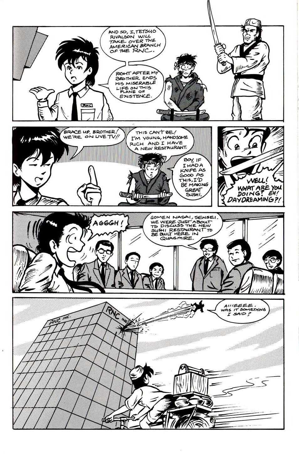 Read online Ninja High School (1986) comic -  Issue #50 - 36