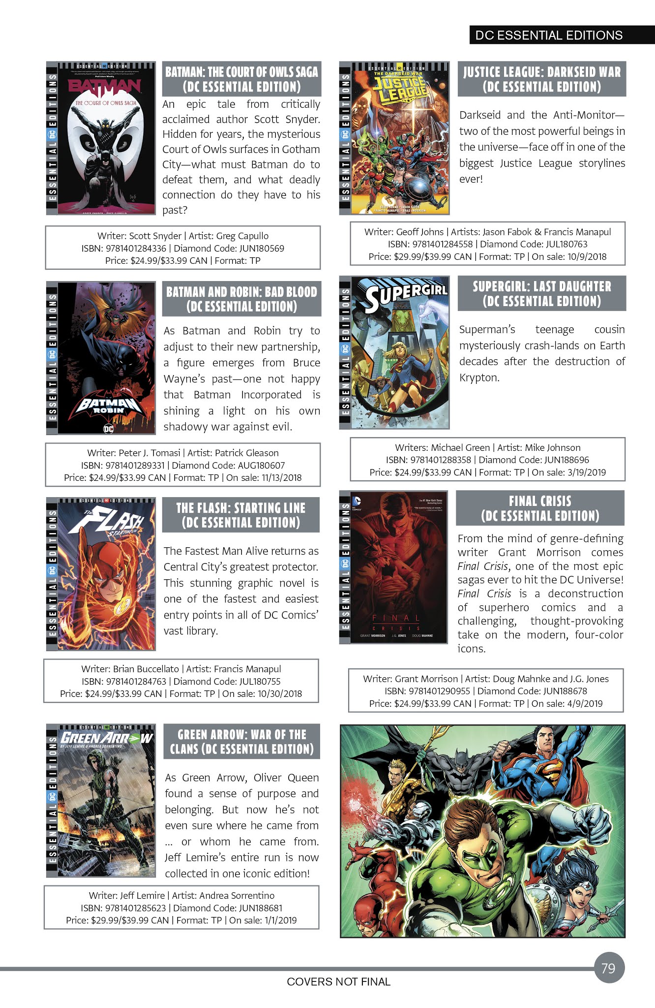 Read online DC Essential Graphic Novels 2019 comic -  Issue # TPB - 76