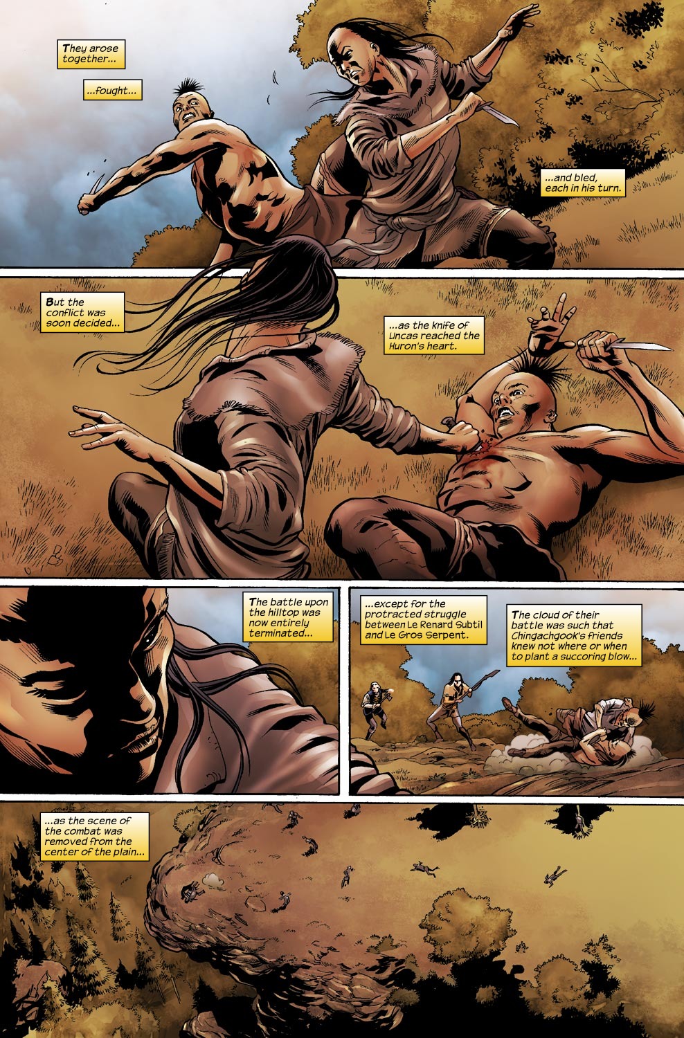 Read online The Last of the Mohicans comic -  Issue #2 - 21