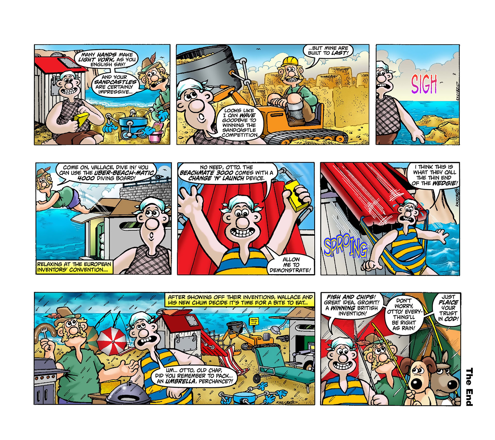 Read online Wallace & Gromit Dailies comic -  Issue #2 - 11