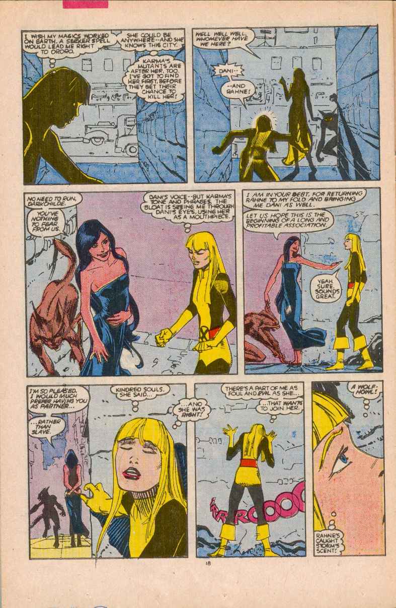 Read online The New Mutants comic -  Issue #33 - 19