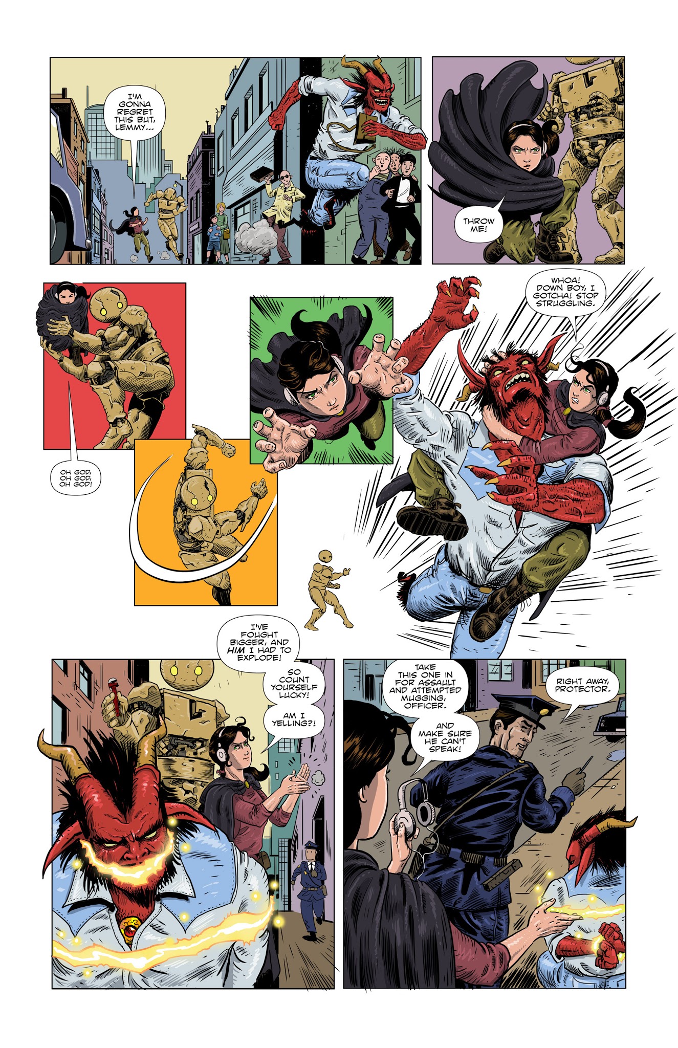 Read online Amelia Cole and the Hidden War comic -  Issue # TPB - 71