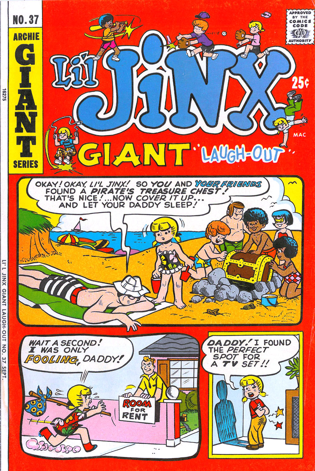 Li'l Jinx Giant Laugh-Out 37 Page 1