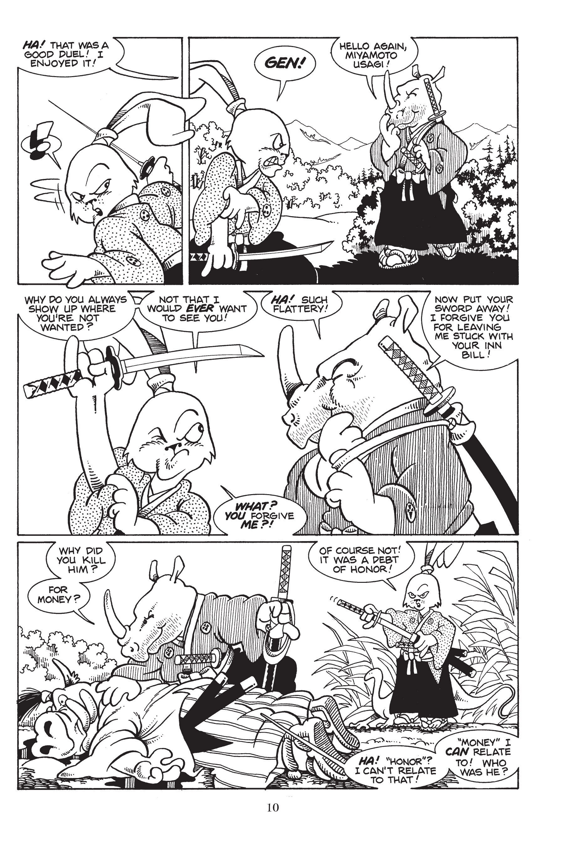 Read online Usagi Yojimbo (1987) comic -  Issue # _TPB 2 - 12
