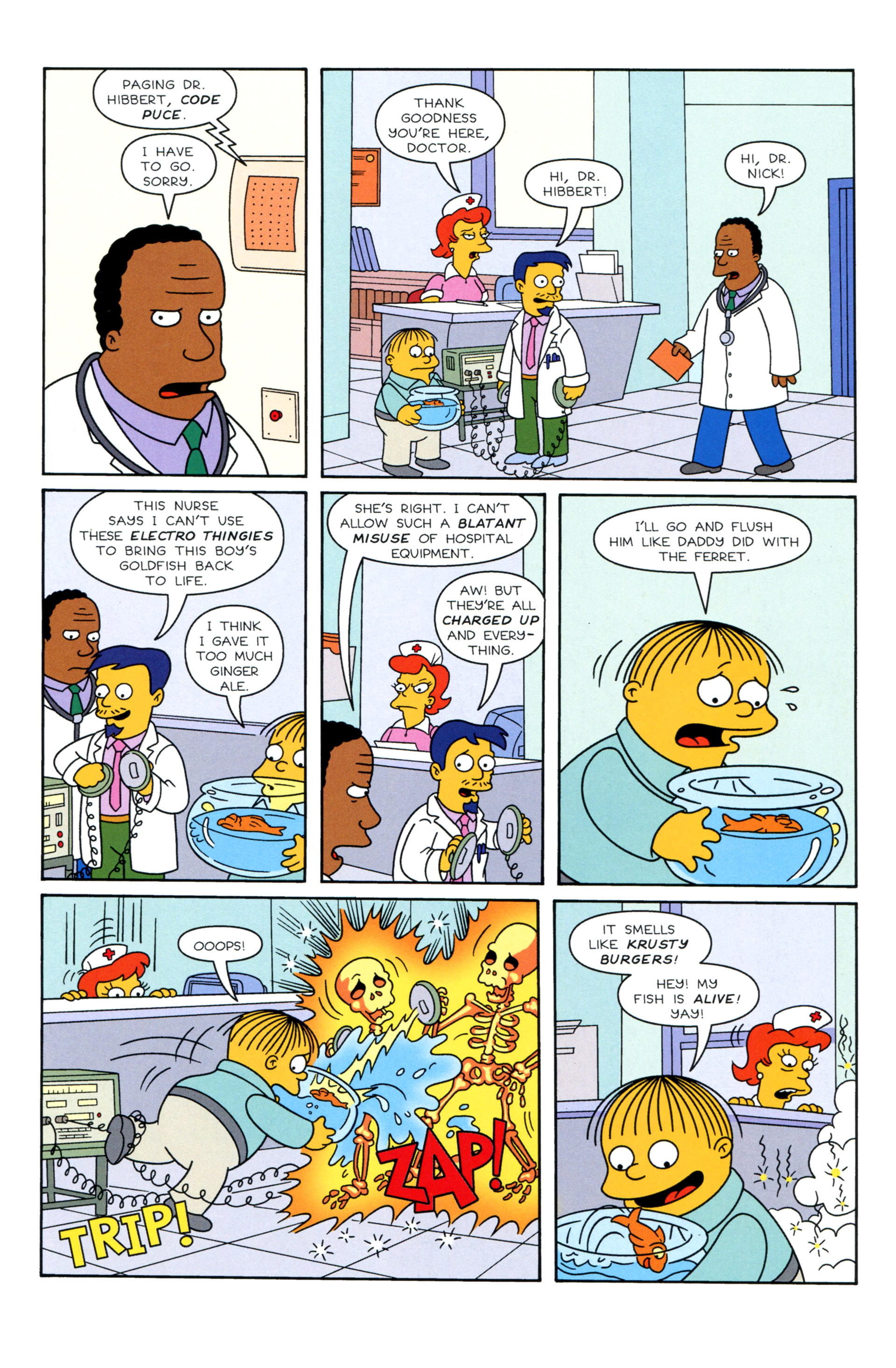 Read online Simpsons Illustrated (2012) comic -  Issue #8 - 9