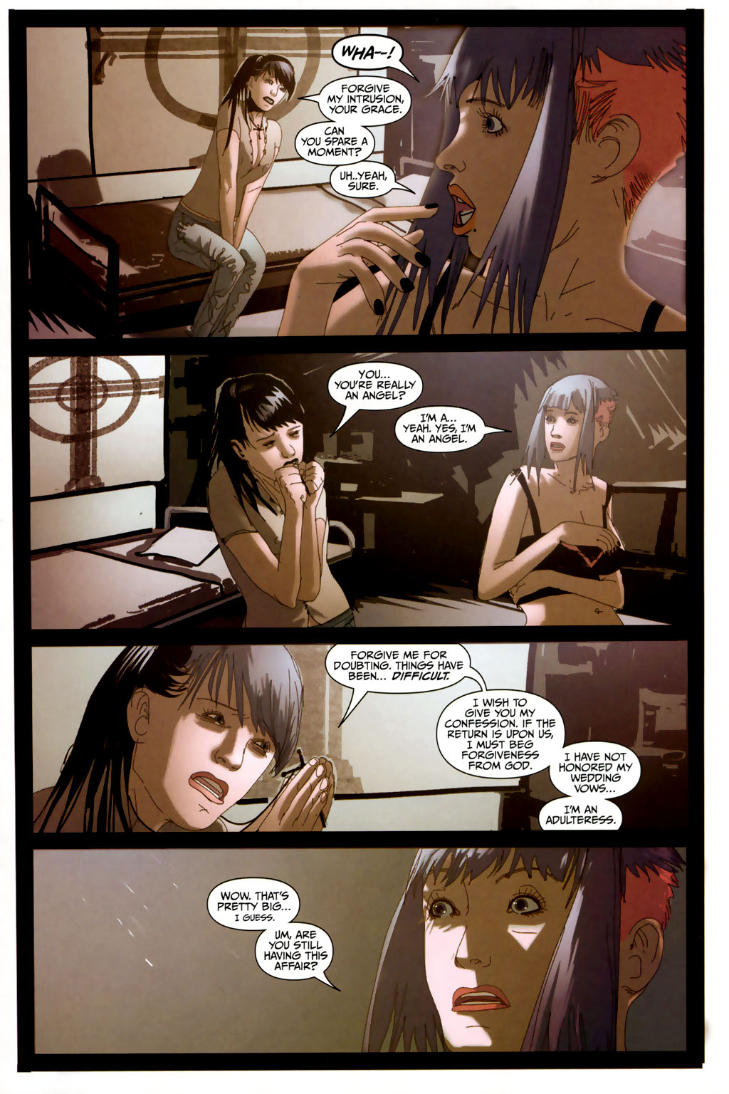 Read online Strange Girl comic -  Issue #6 - 7