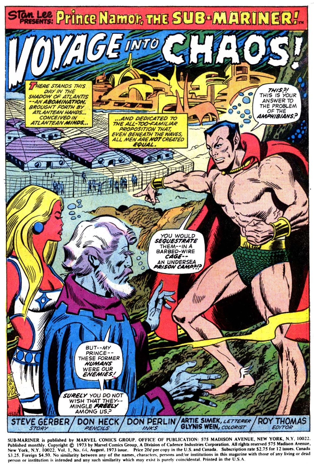 Read online The Sub-Mariner comic -  Issue #64 - 3