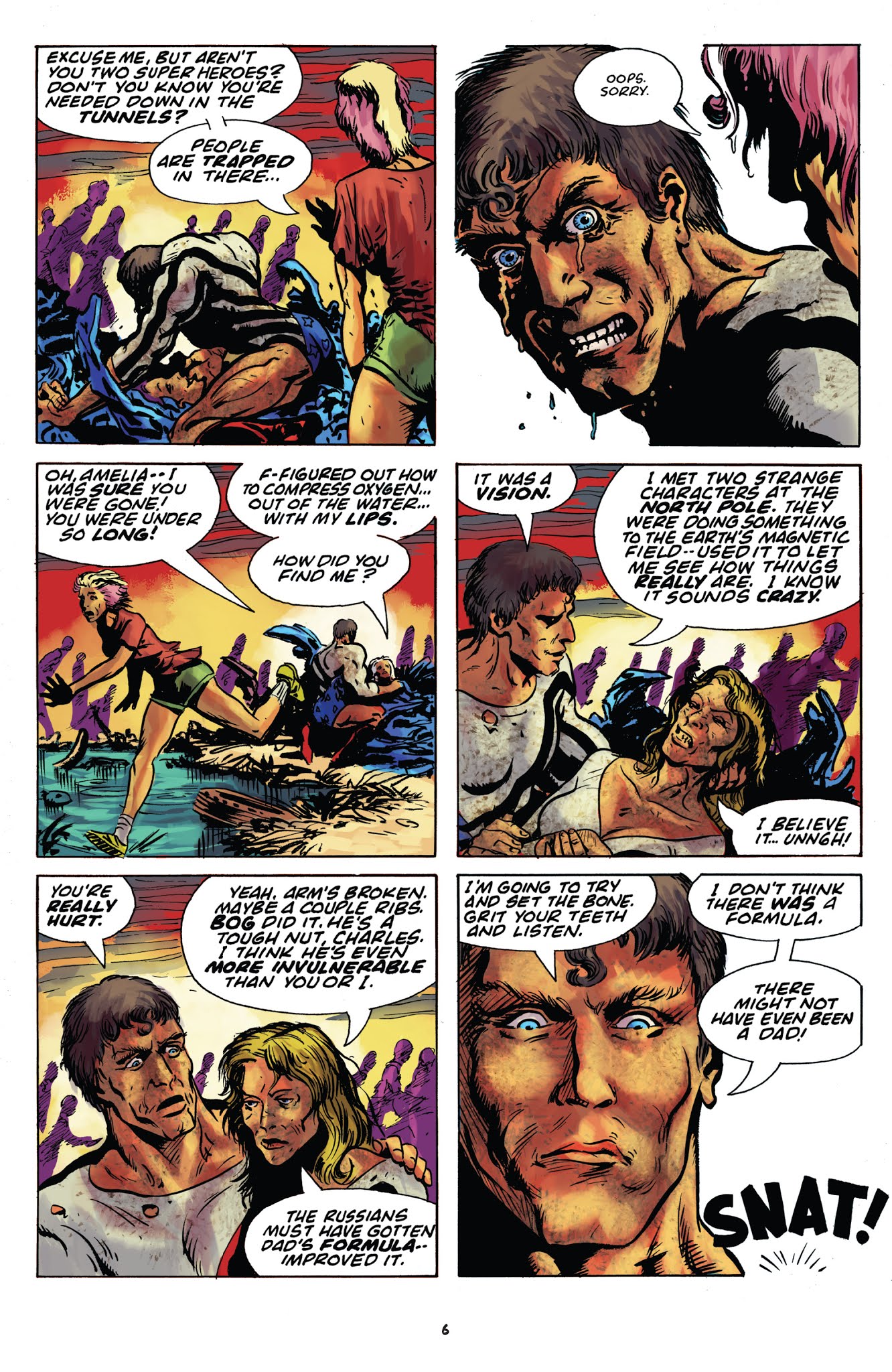 Read online Rick Vietch's The One comic -  Issue #5 - 7