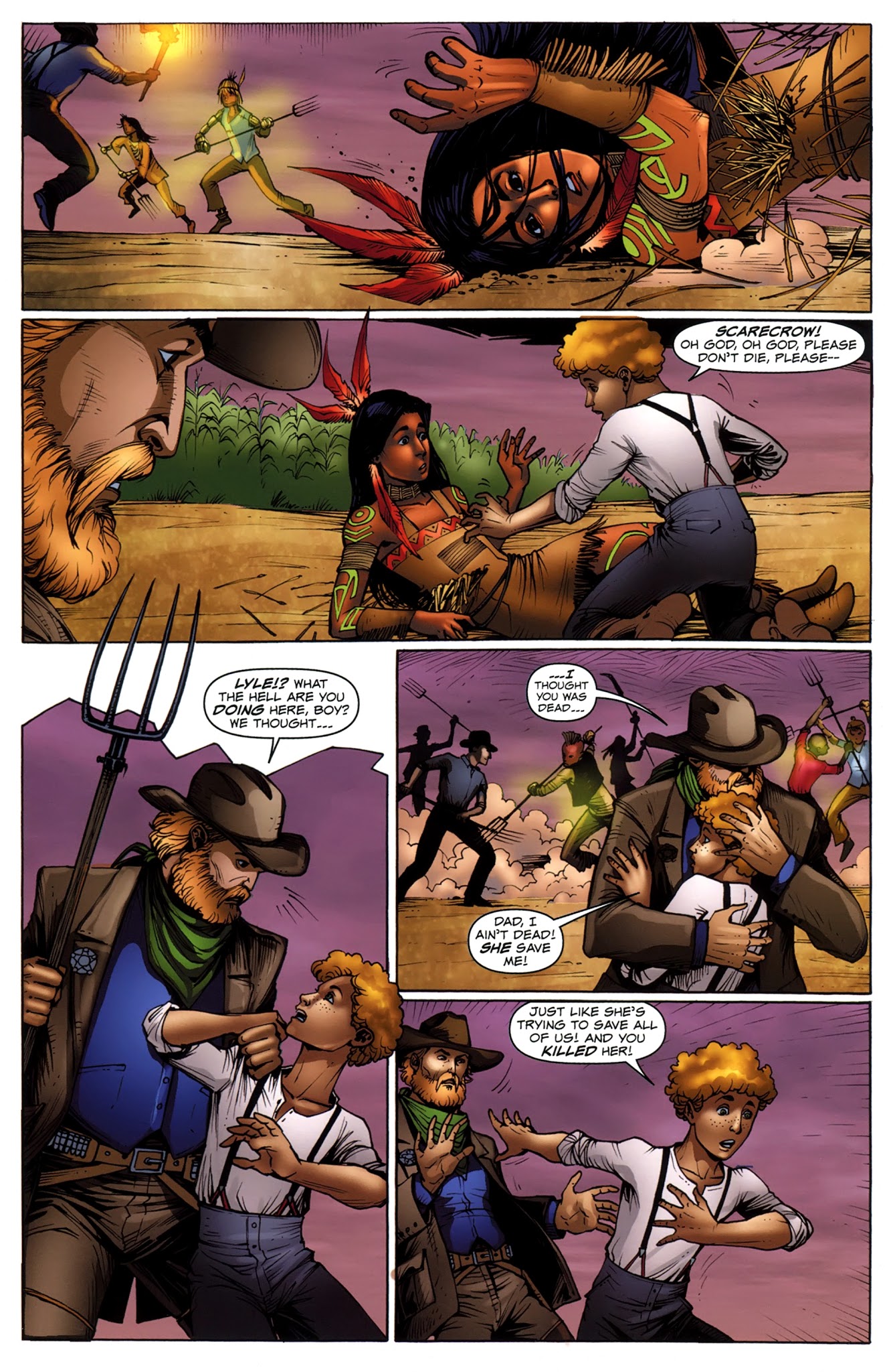 Read online Legends of Oz: The Scarecrow comic -  Issue #2 - 9