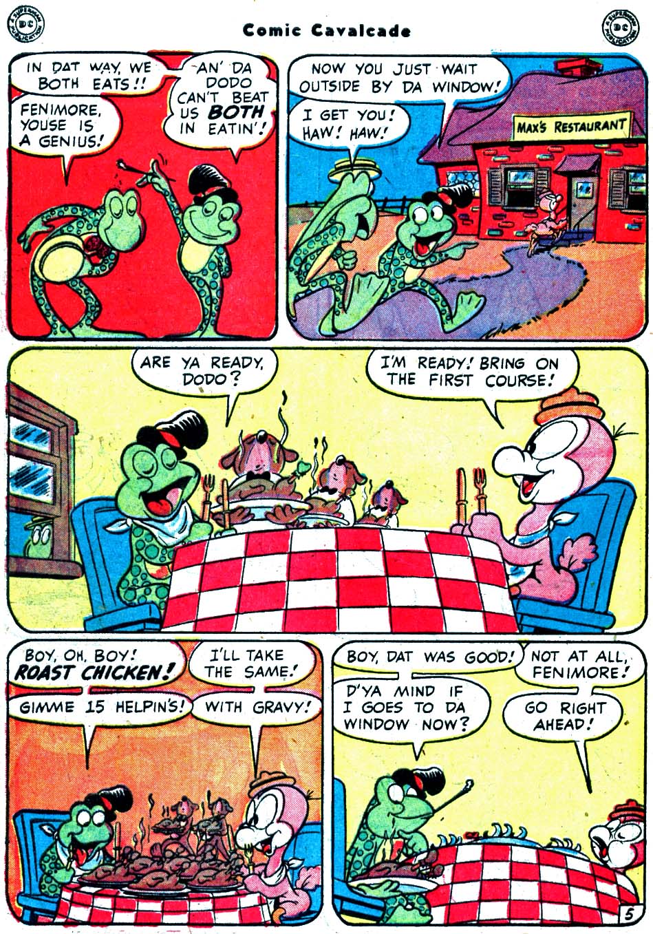 Read online Comic Cavalcade comic -  Issue #32 - 70