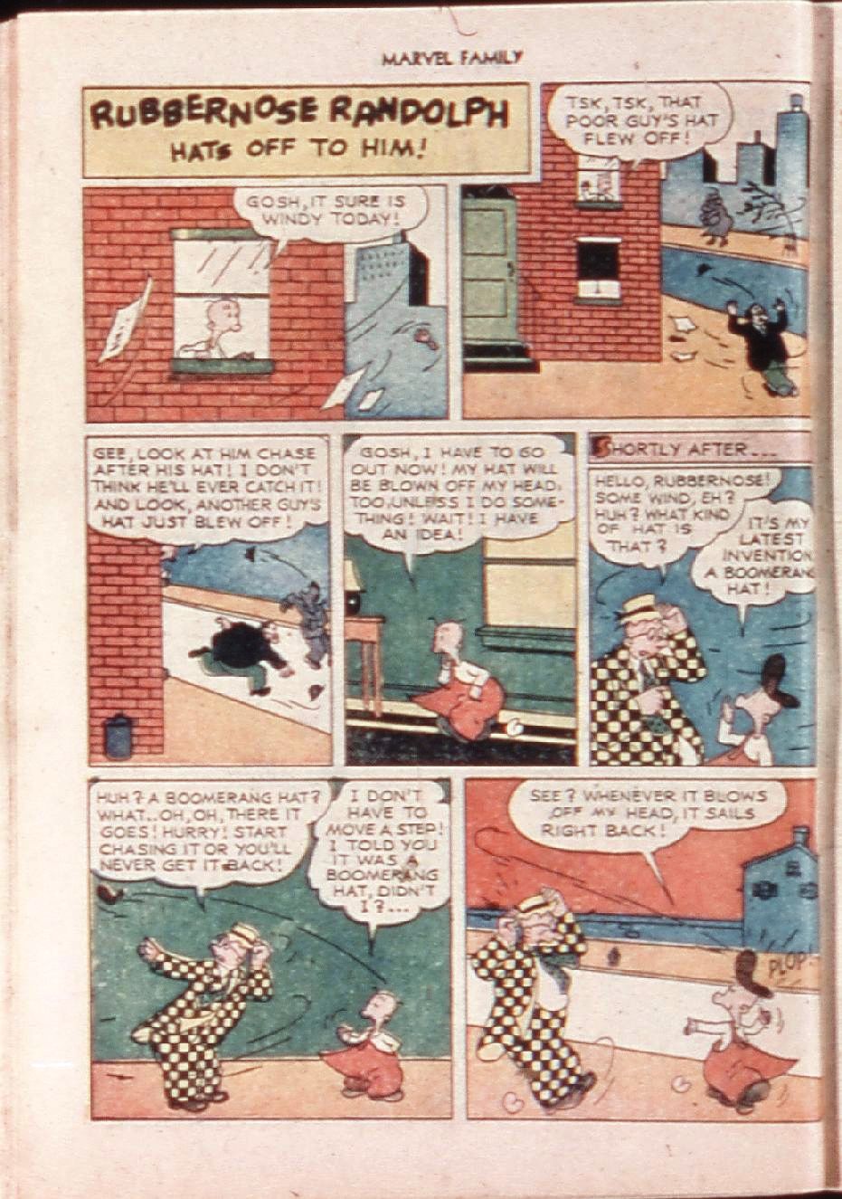 Read online The Marvel Family comic -  Issue #53 - 34