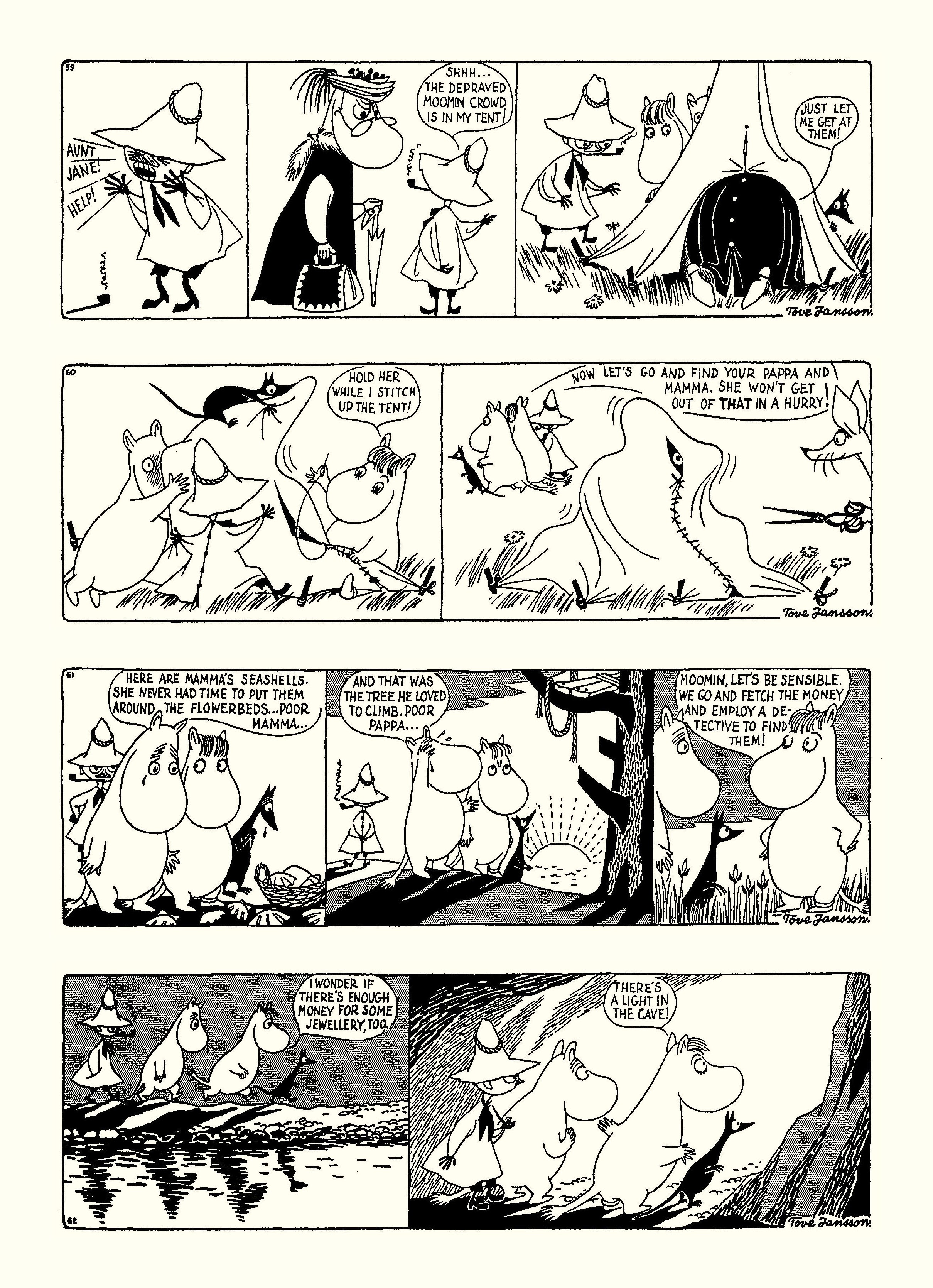 Read online Moomin: The Complete Tove Jansson Comic Strip comic -  Issue # TPB 1 - 45