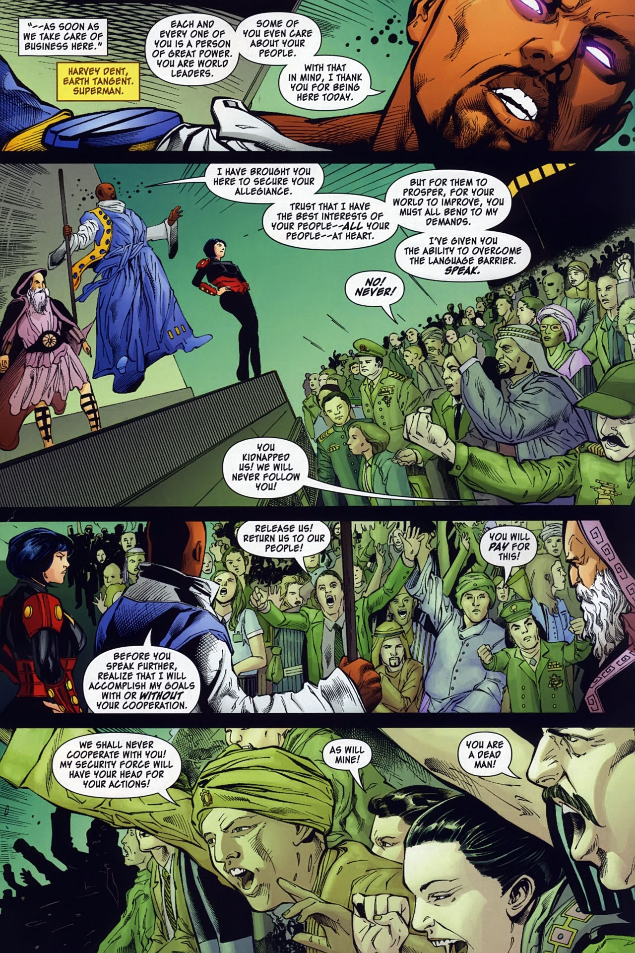 Read online Tangent: Superman's Reign comic -  Issue #9 - 7