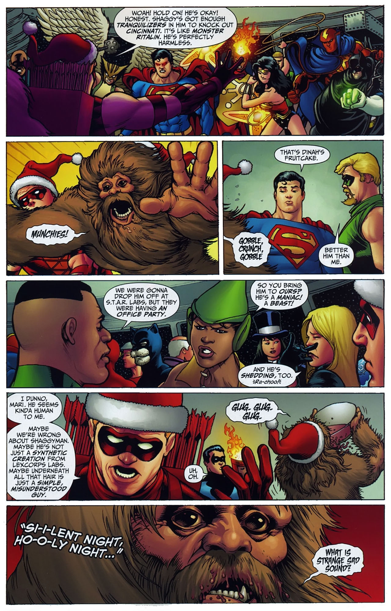 Read online DCU Holiday Special (2009) comic -  Issue # Full - 58