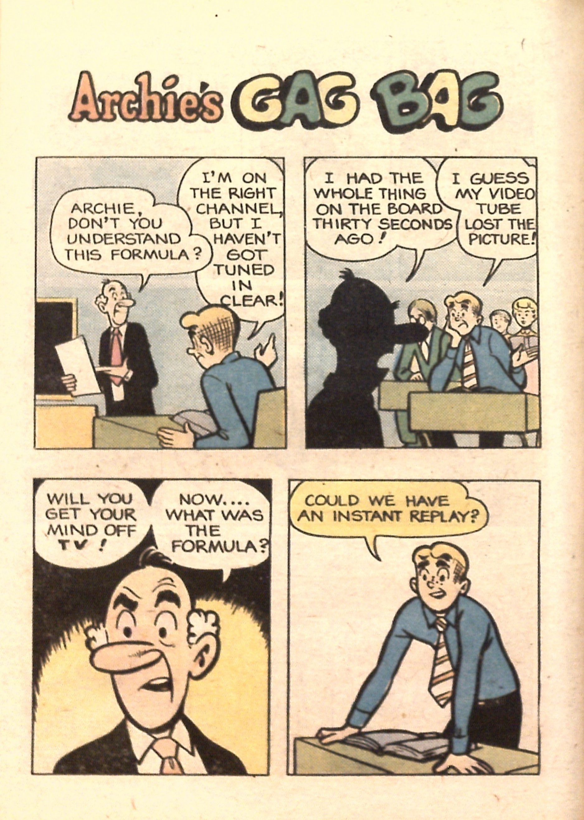 Read online Archie...Archie Andrews, Where Are You? Digest Magazine comic -  Issue #7 - 108
