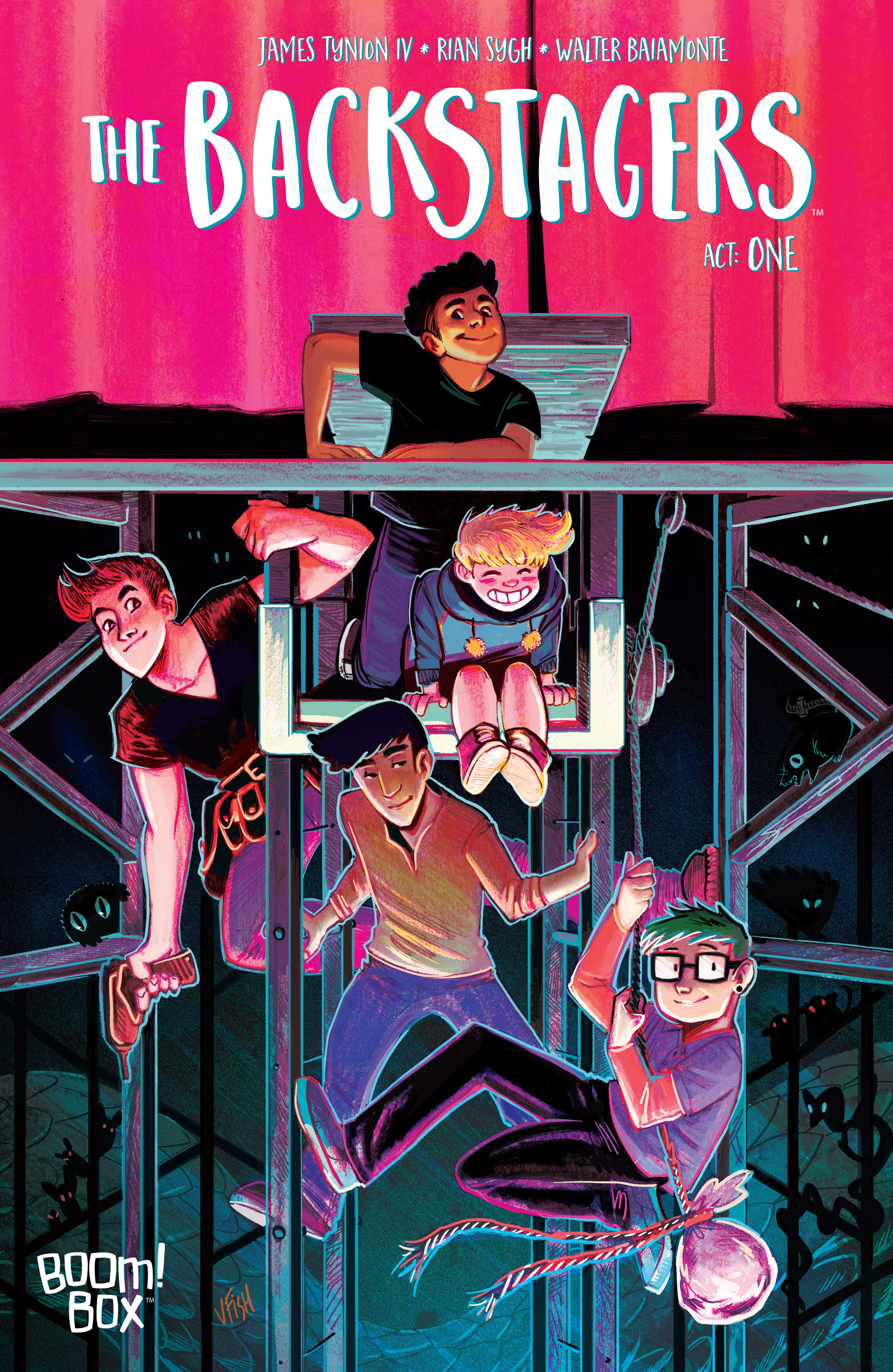 Read online The Backstagers comic -  Issue #1 - 1