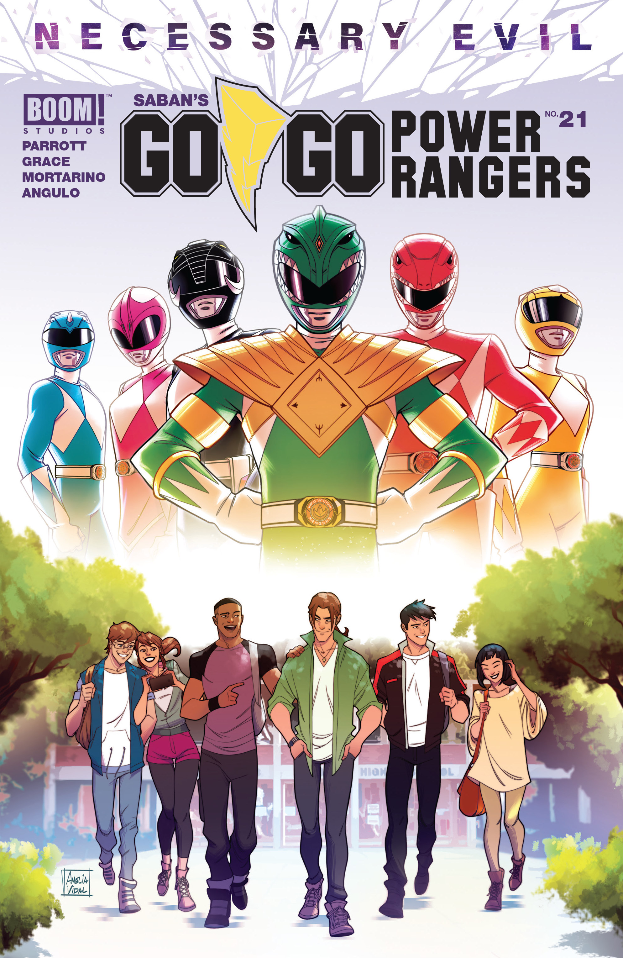 Read online Saban's Go Go Power Rangers comic -  Issue #21 - 1