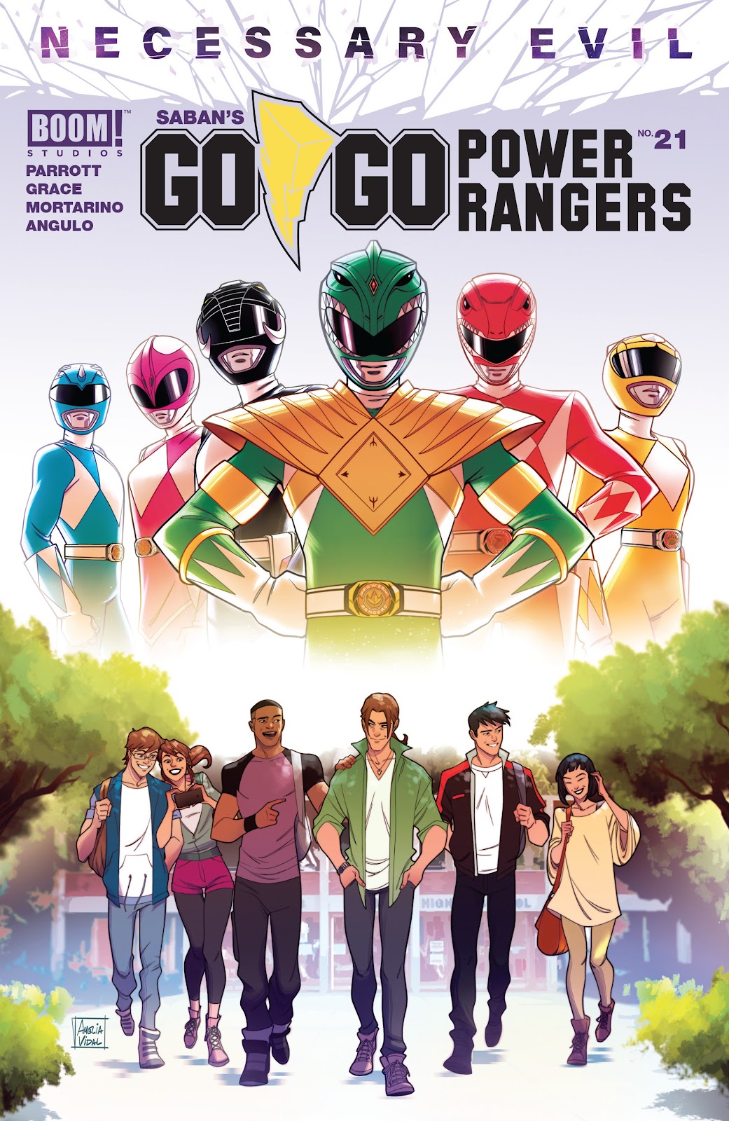 Saban's Go Go Power Rangers issue 21 - Page 1