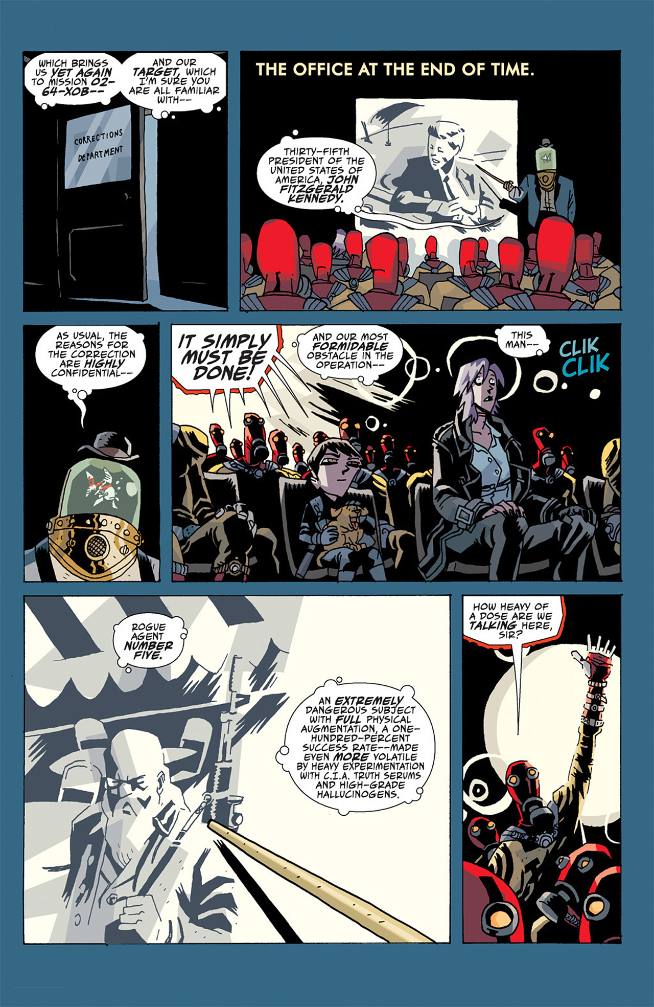 Read online The Umbrella Academy: Dallas comic -  Issue #4 - 14