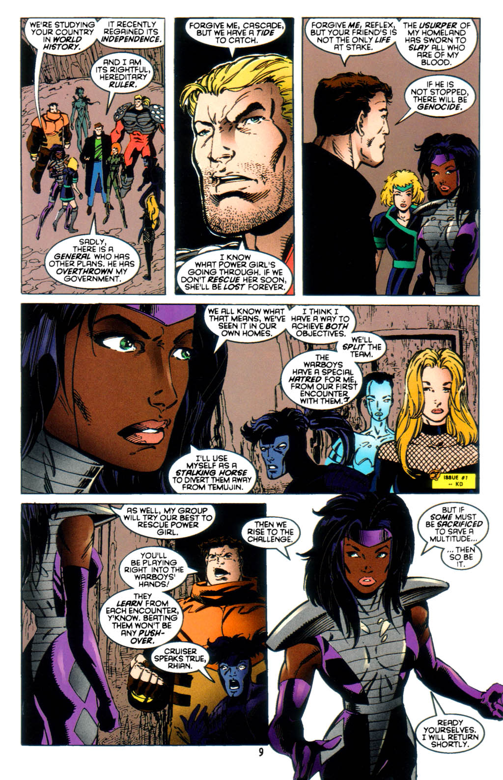 Read online Sovereign Seven comic -  Issue #33 - 10