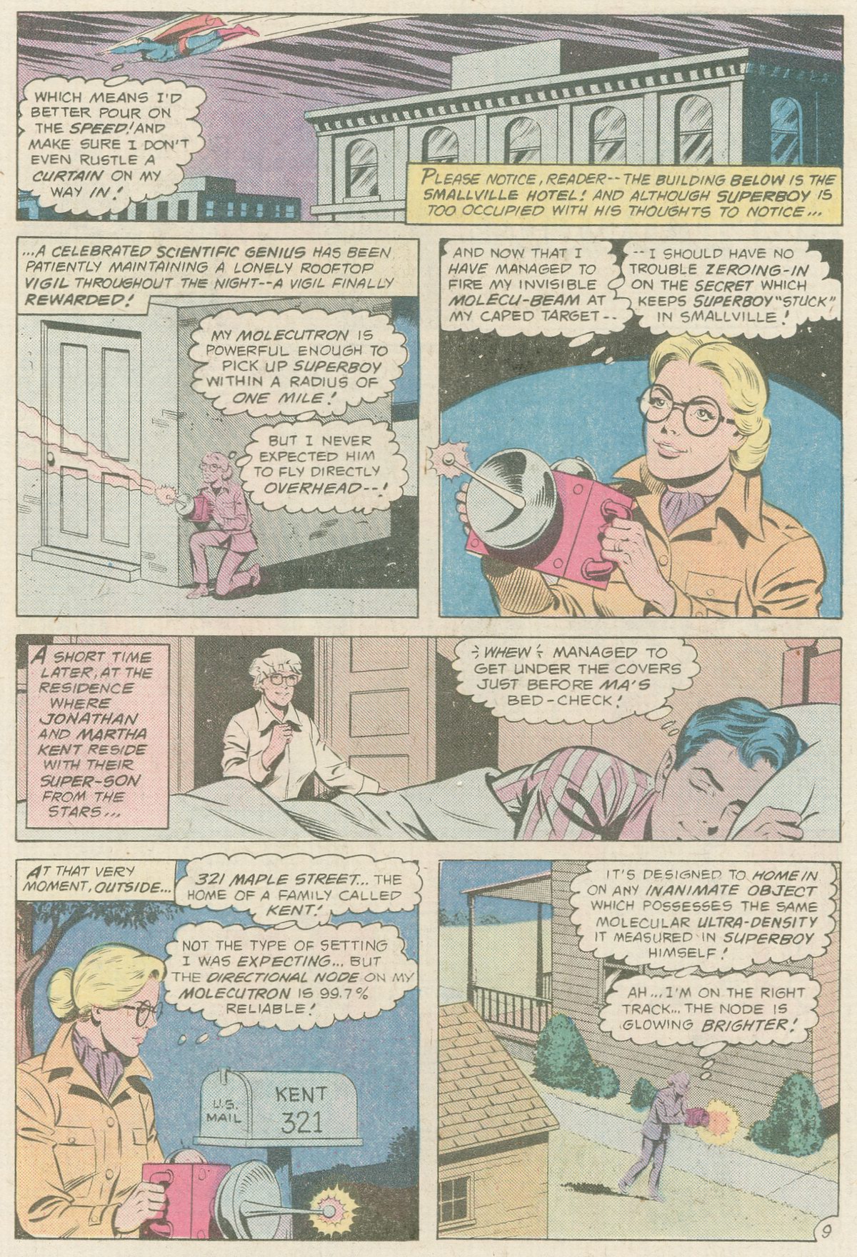 The New Adventures of Superboy 16 Page 9