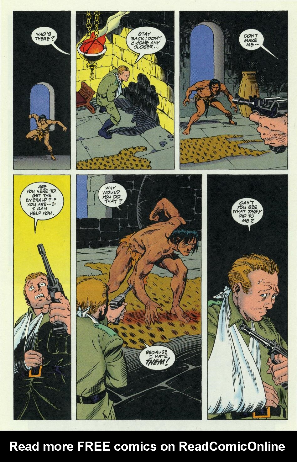Read online Tarzan (1996) comic -  Issue #8 - 18
