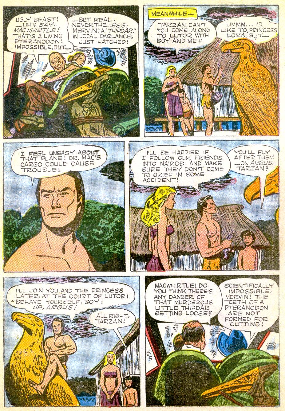 Read online Tarzan (1948) comic -  Issue #52 - 29