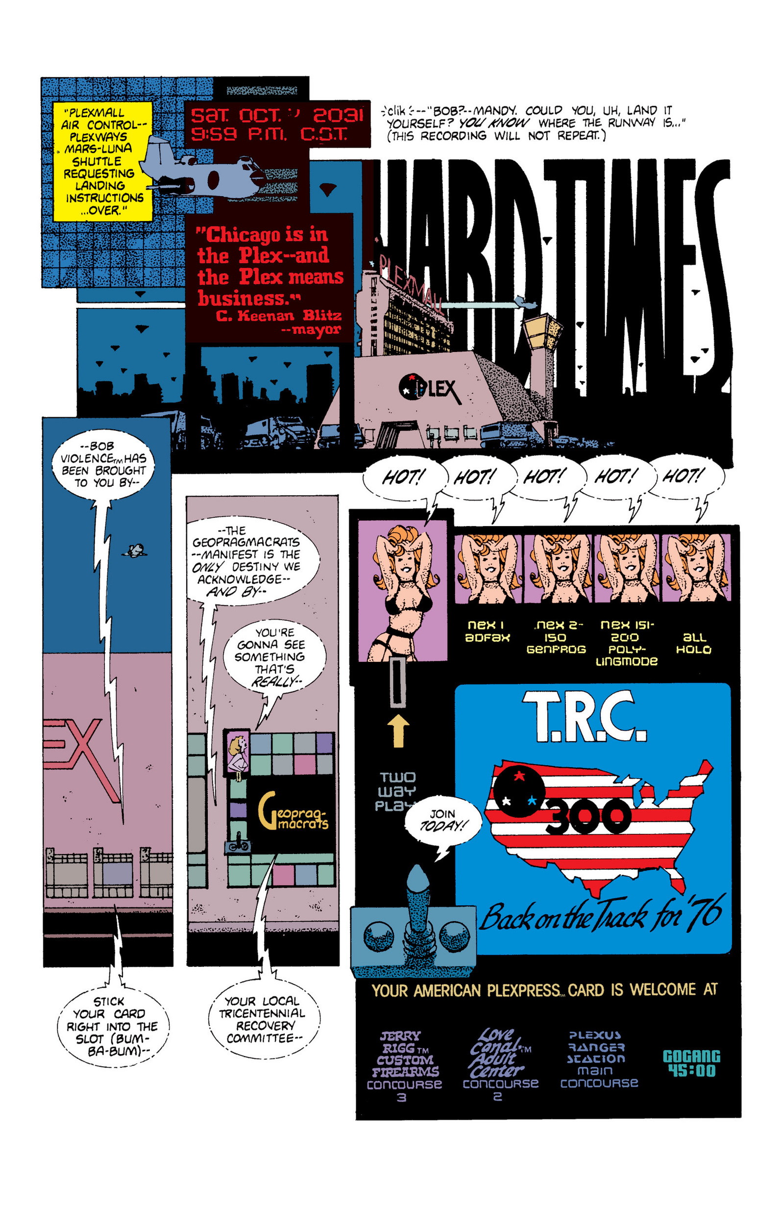 Read online American Flagg! comic -  Issue # _Definitive Collection (Part 1) - 22