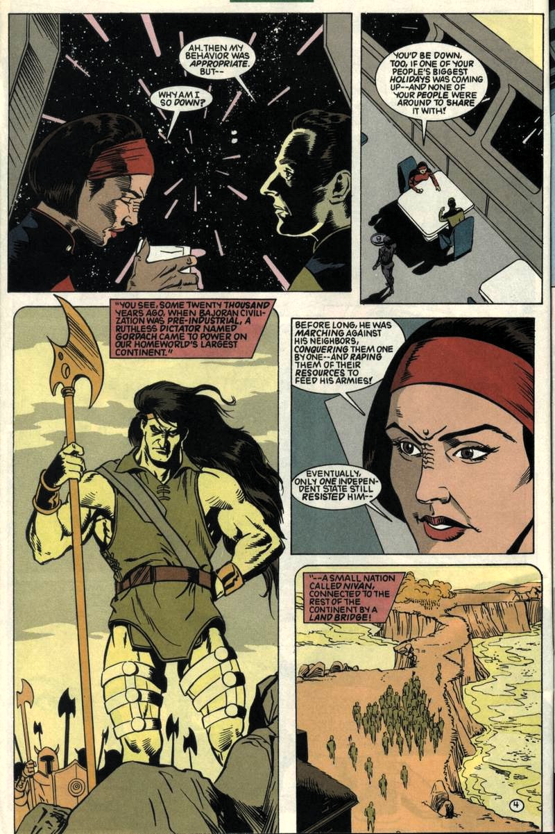 Read online Star Trek: The Next Generation (1989) comic -  Issue #39 - 5